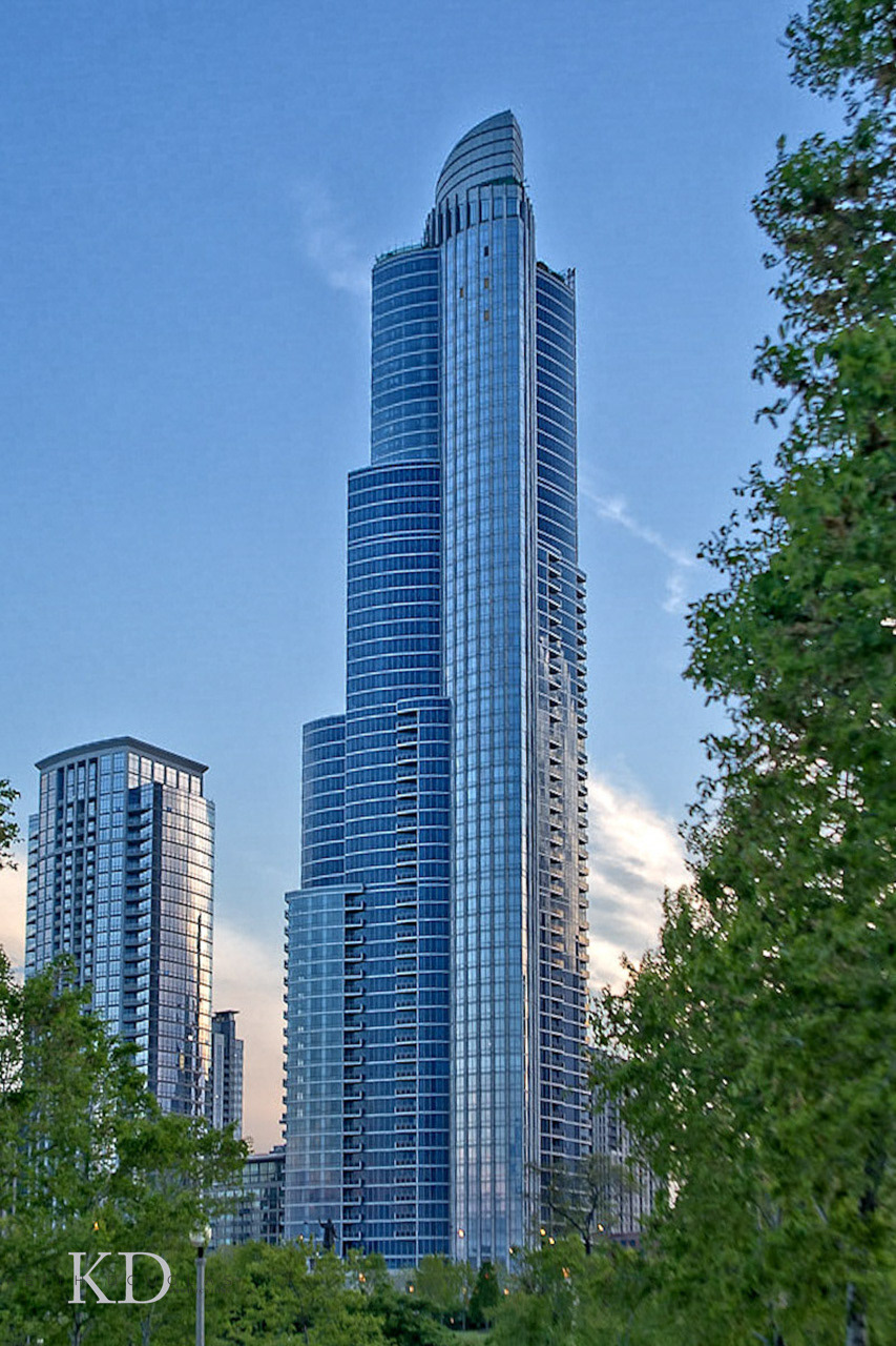 Downtown skyline downtown Chicago