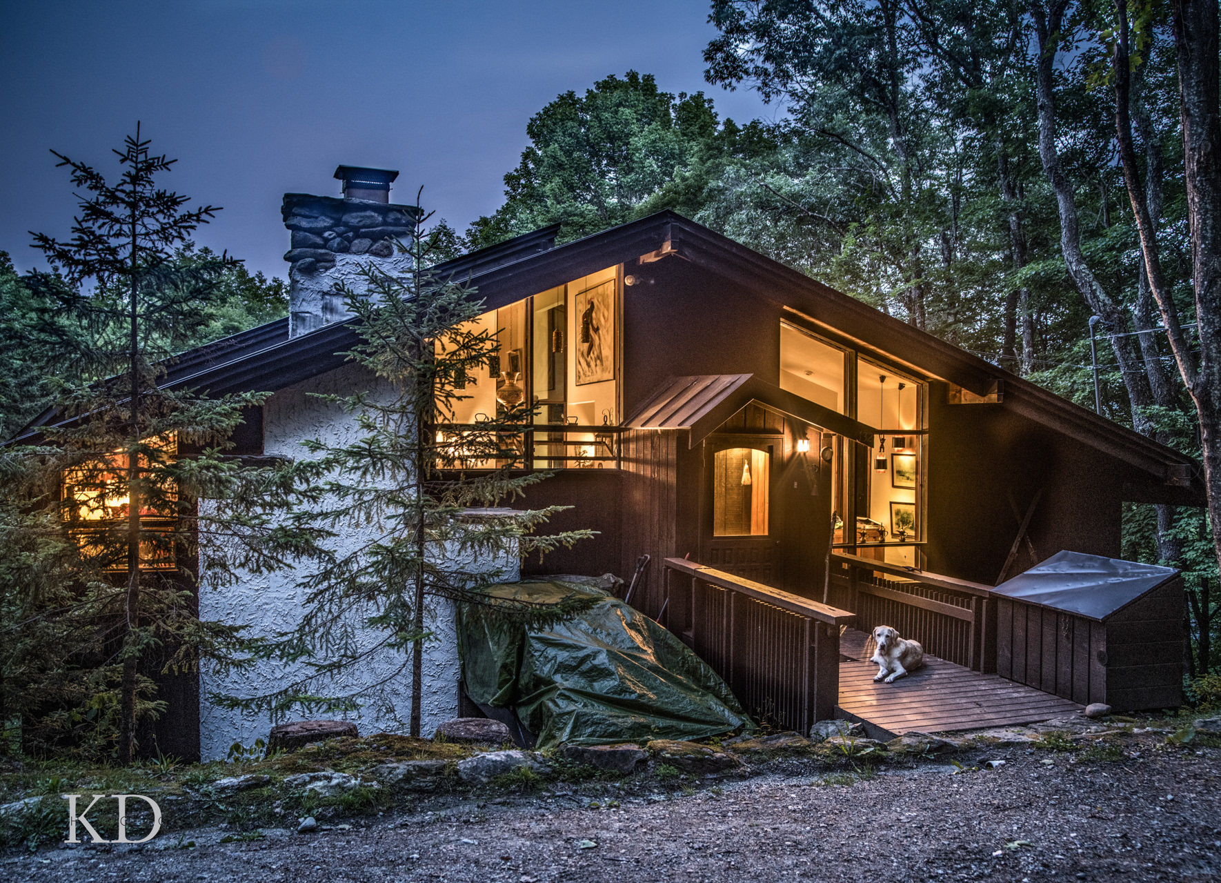 Mountain retreat photography Vermont