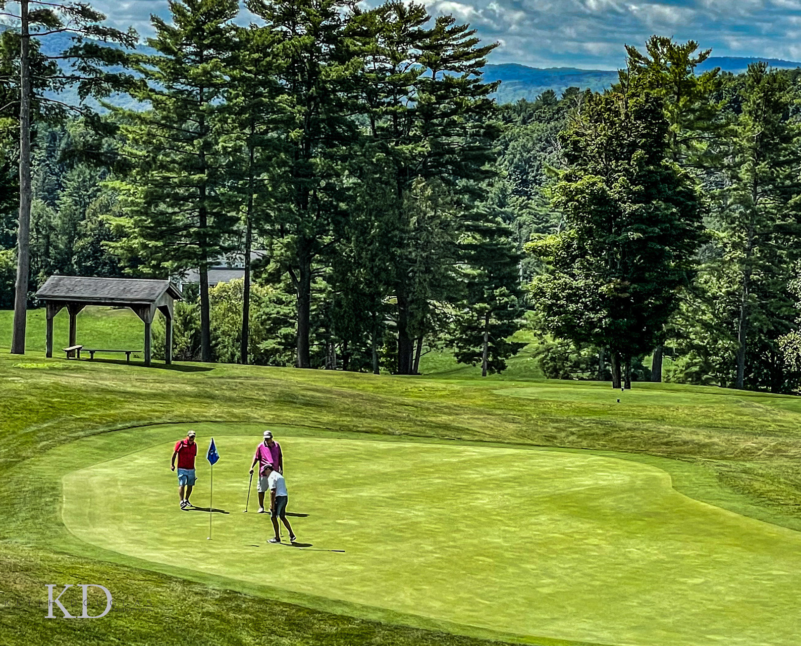 Golf course photography