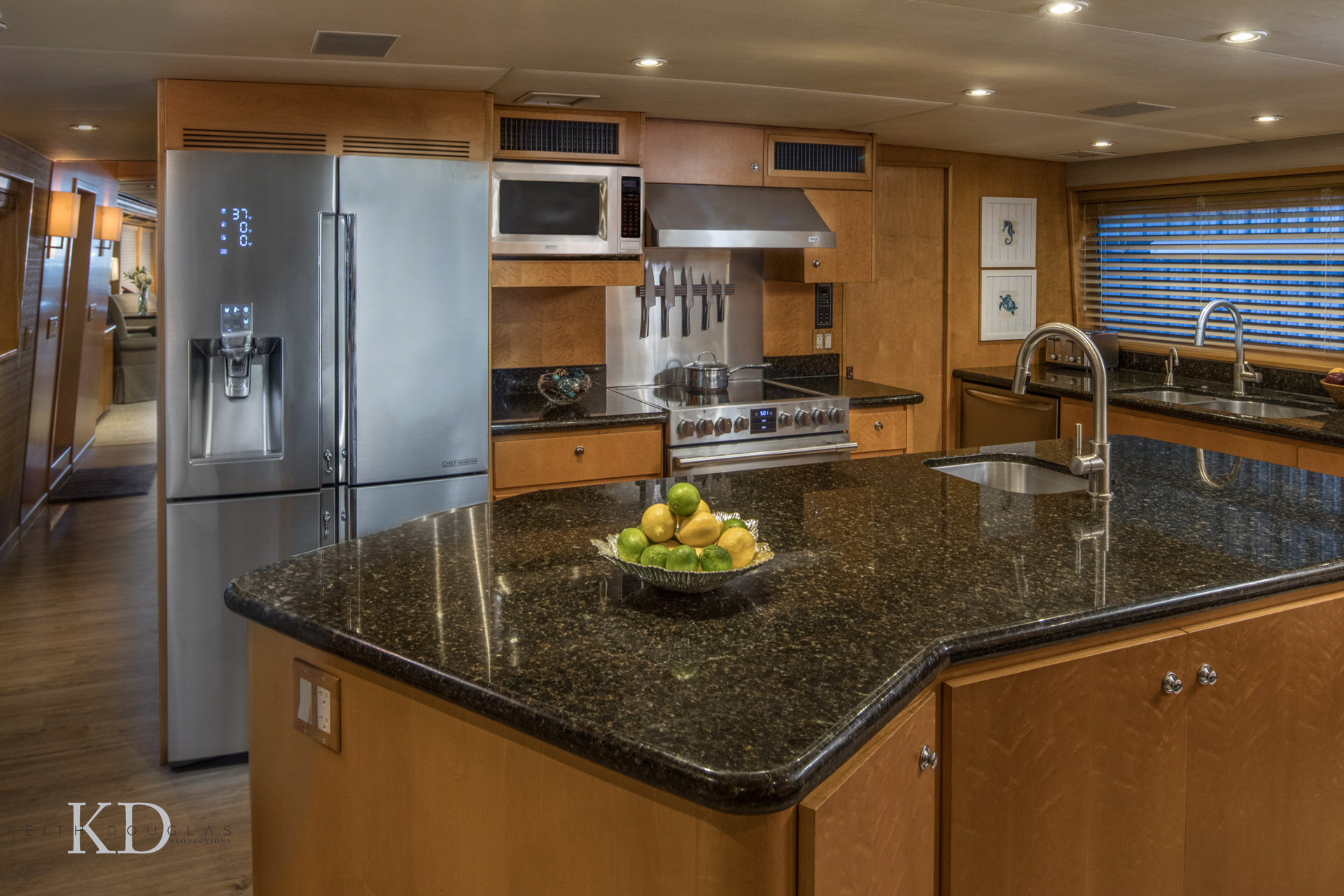 Yacht photographer Dion Sun Kitchen