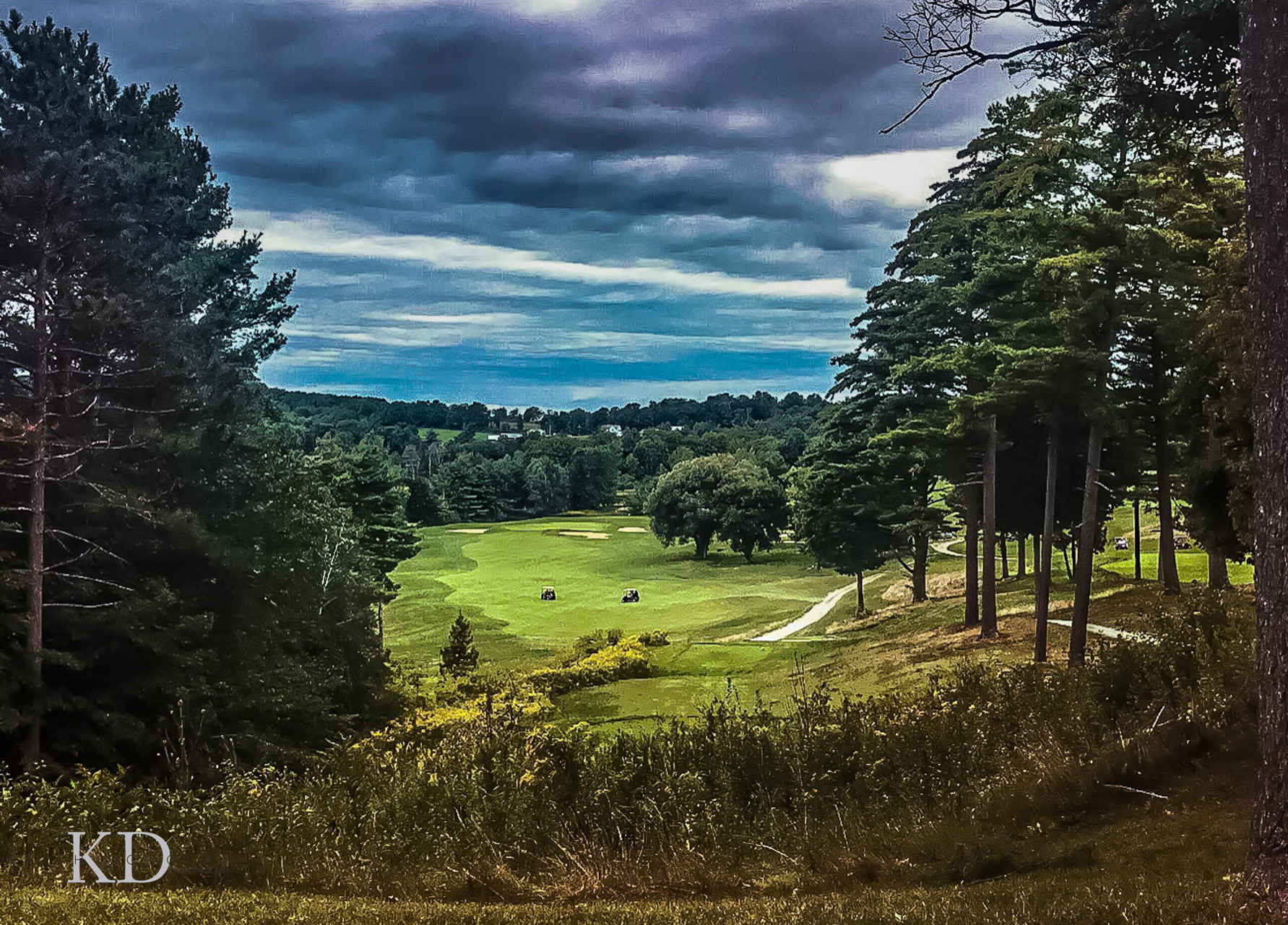 Golf course branding visuals Golf course photogrpher