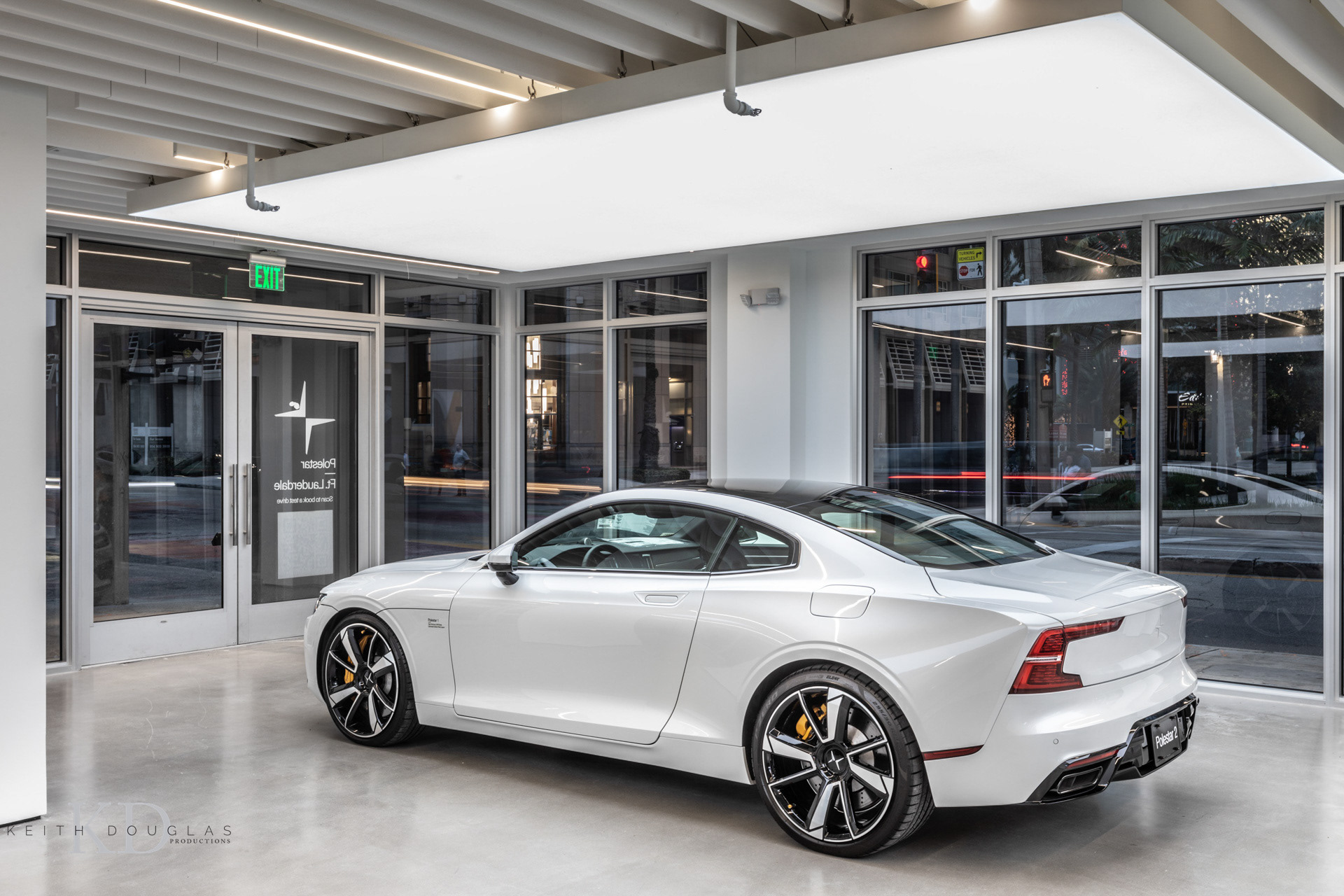 Modern car dealership photographer