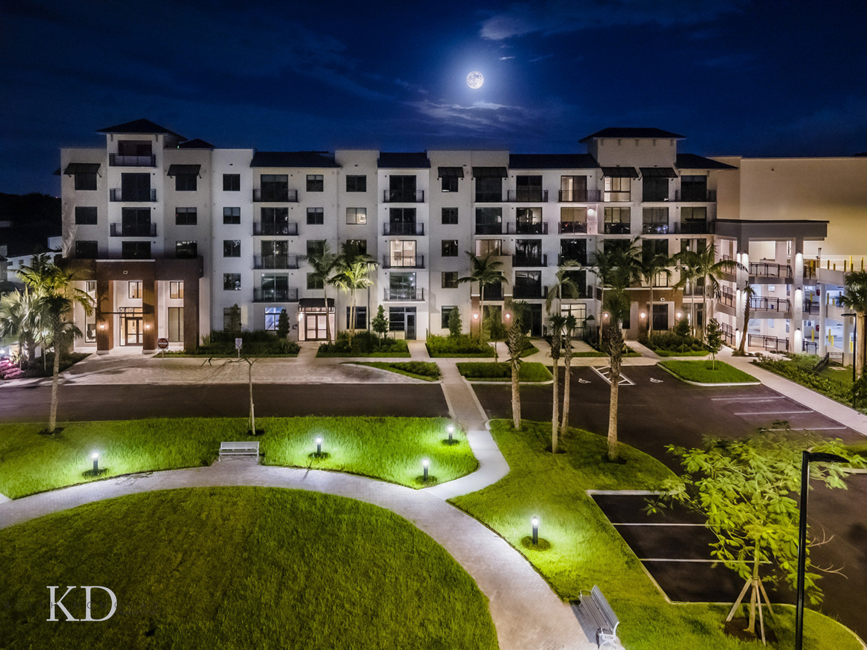 night view South Florida luxury living photography