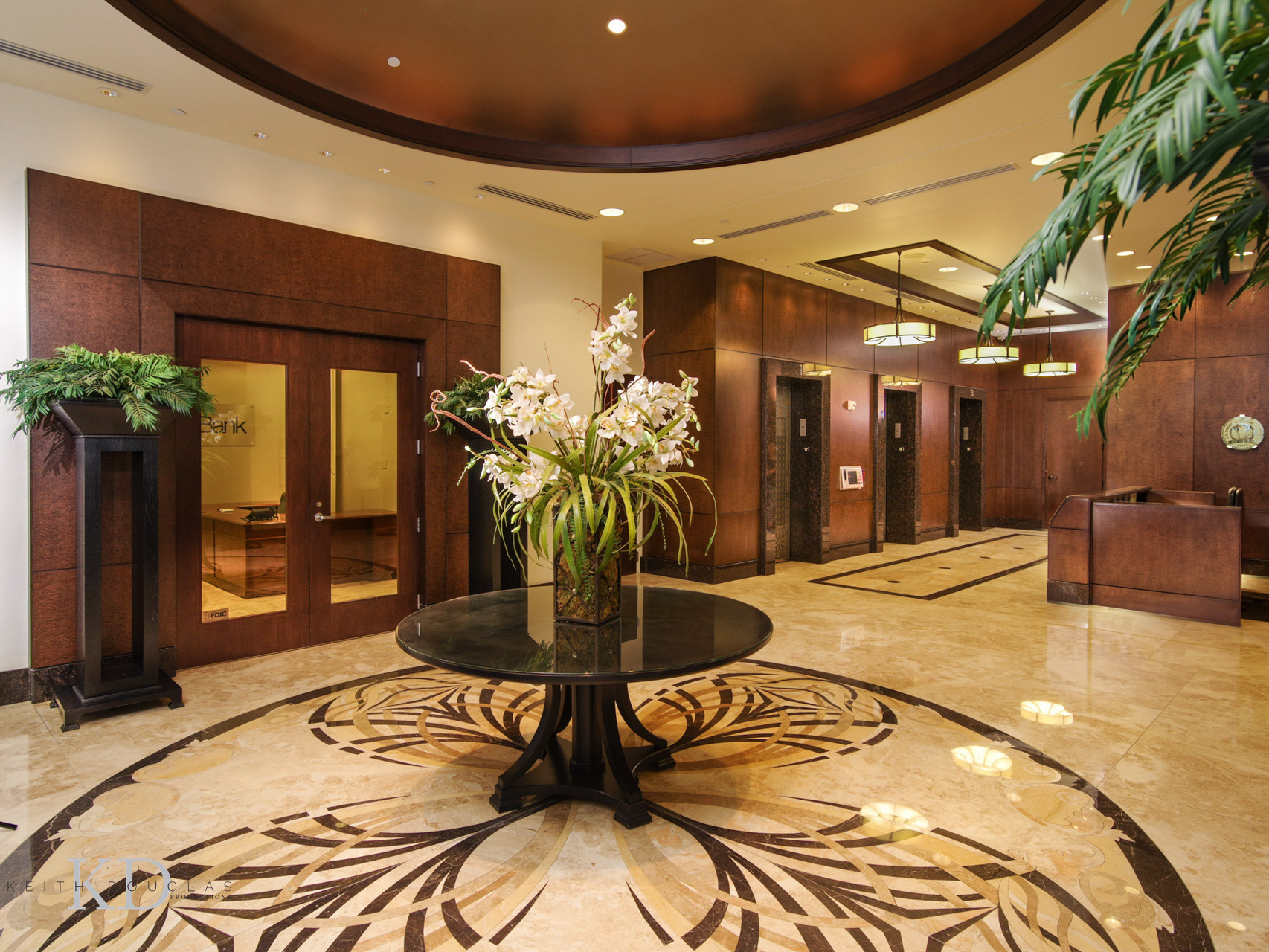 Office lobby and workspace photography for developers