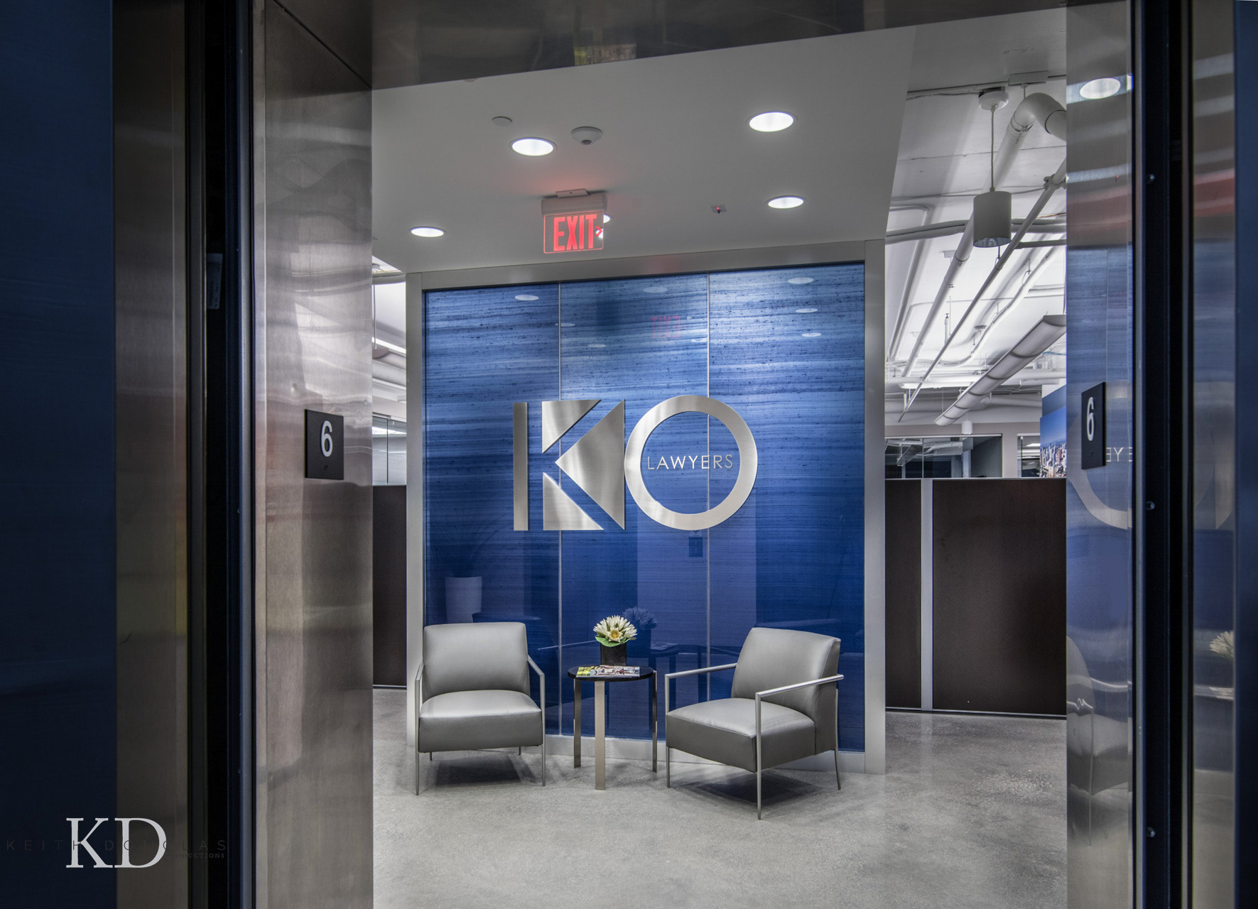 Professional office space photography