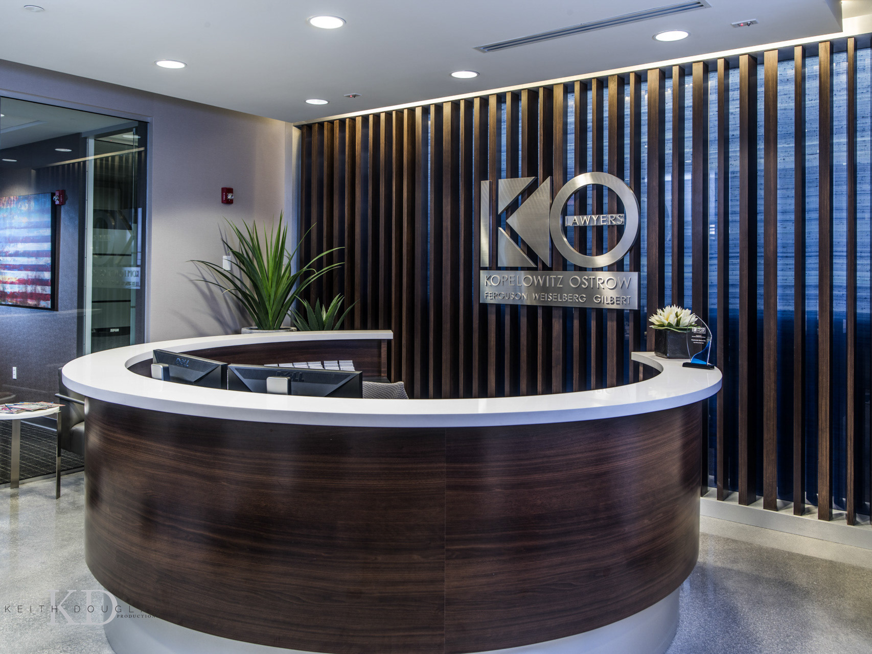 Professional office space photography