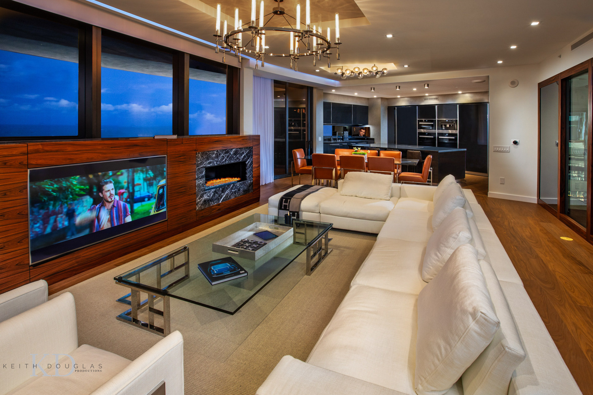 Designer condo interiors