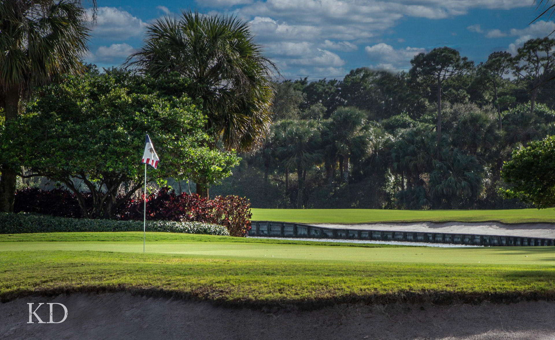 Golf greens and fairways visuals