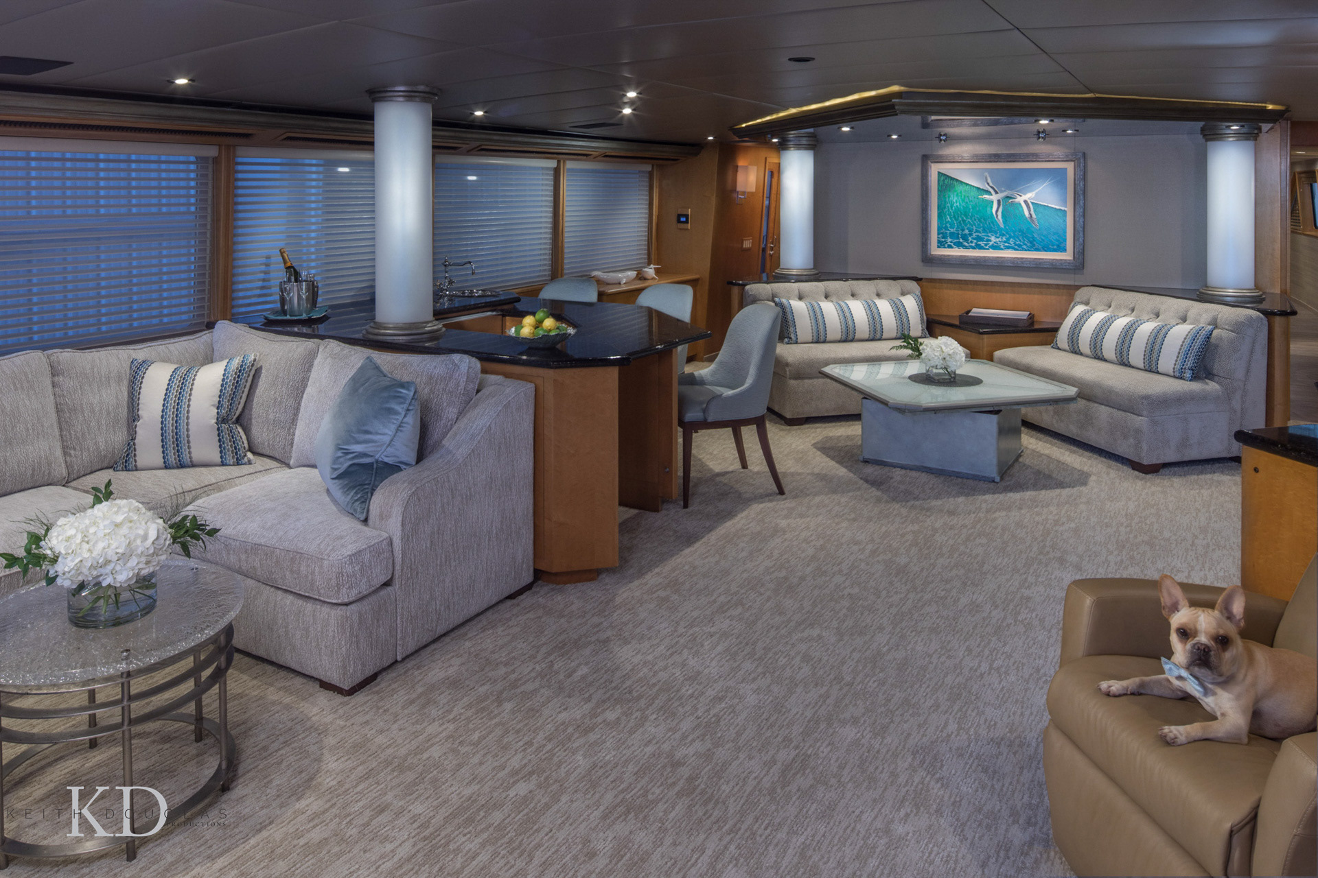 Yacht photographer Dion Sun salon