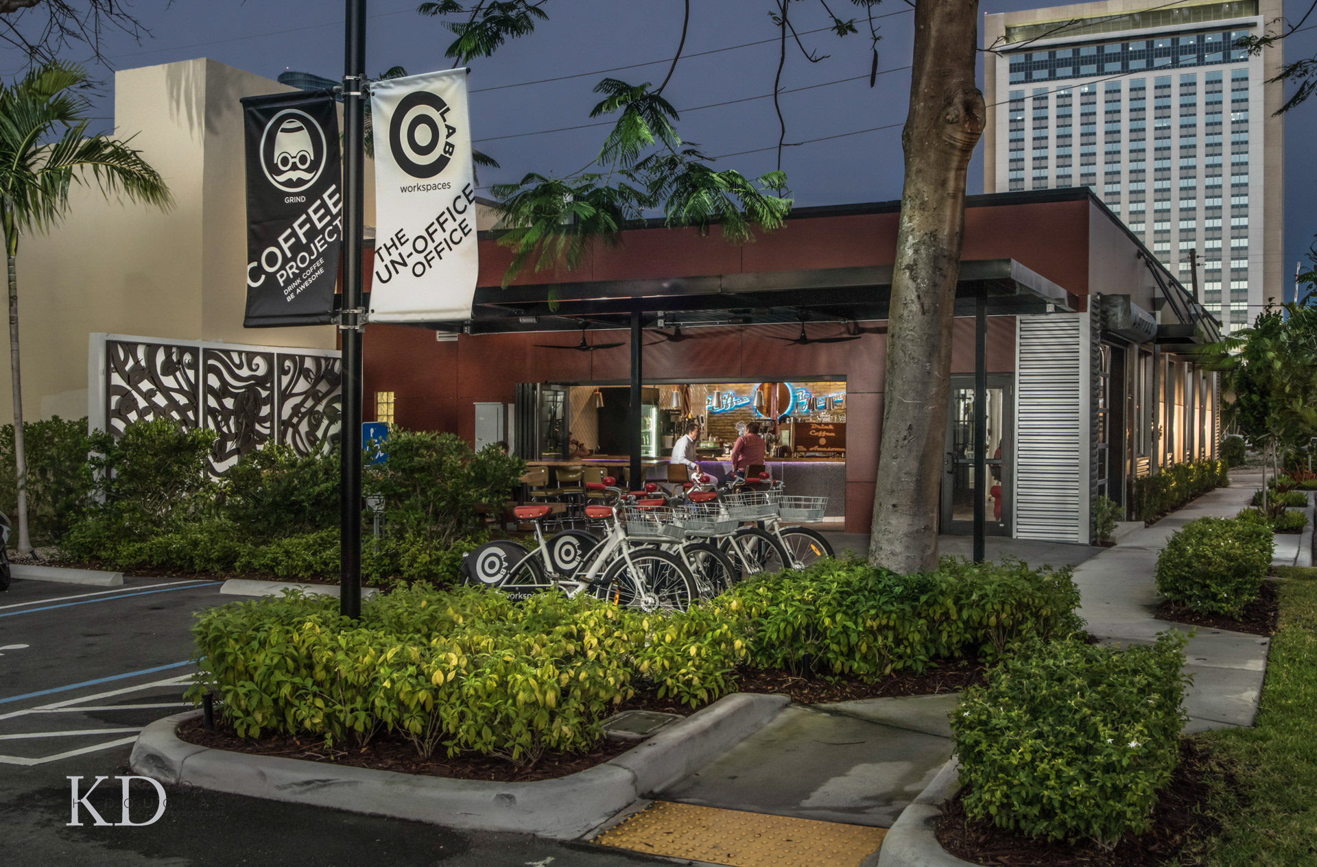 Co-working hub & coffee shop downtown Ft Lauderdale