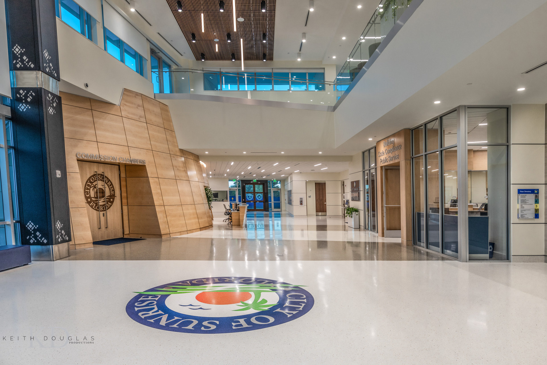 Surise City Hall architecture photographer