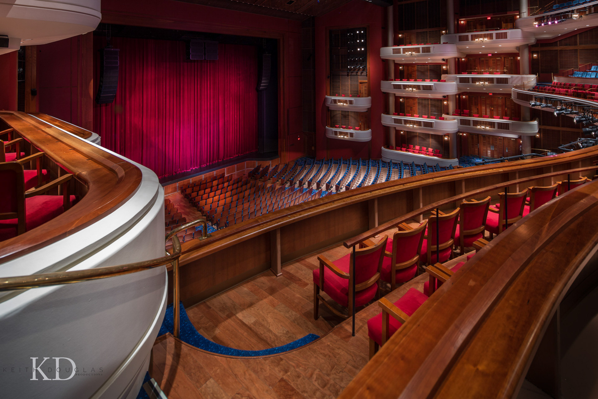 Amaturo Theater theater photography detail