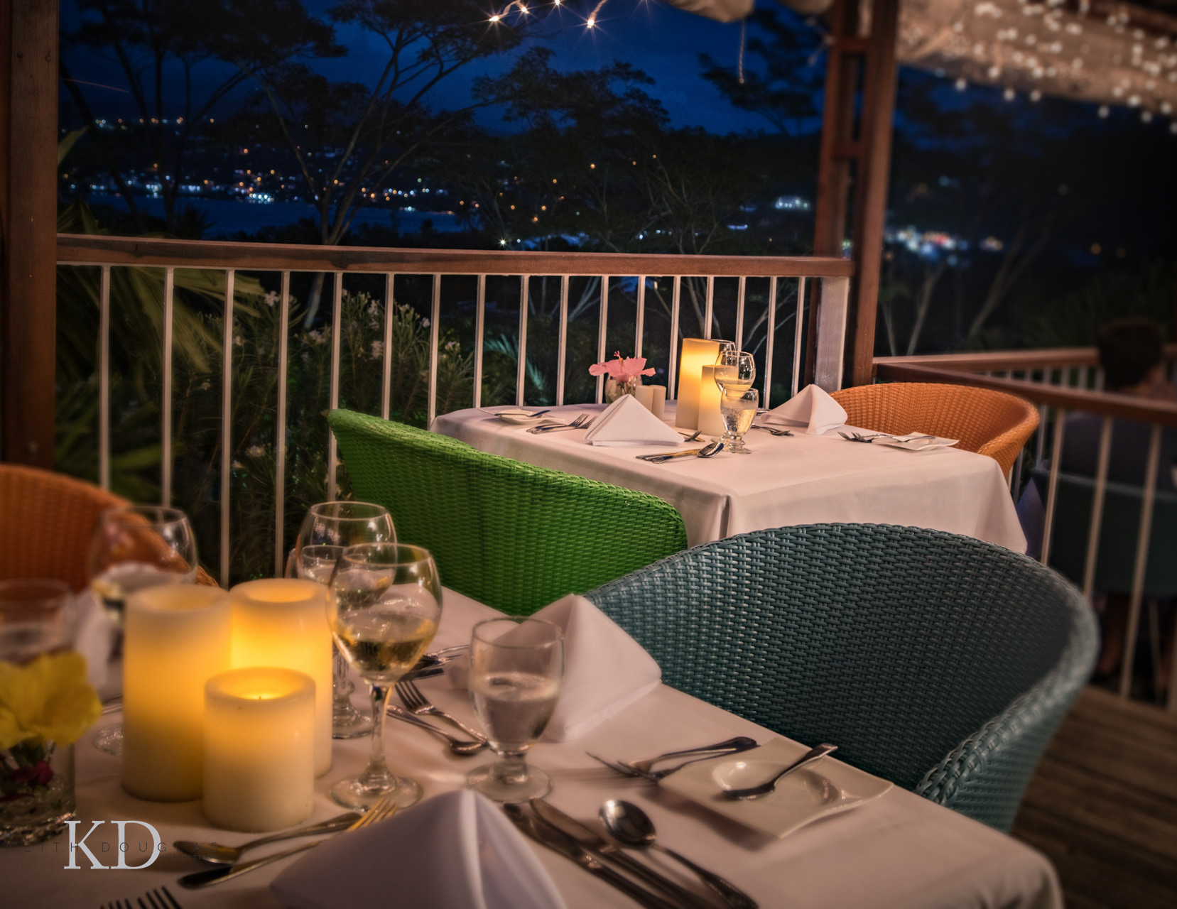 Fine dining photography for hotels