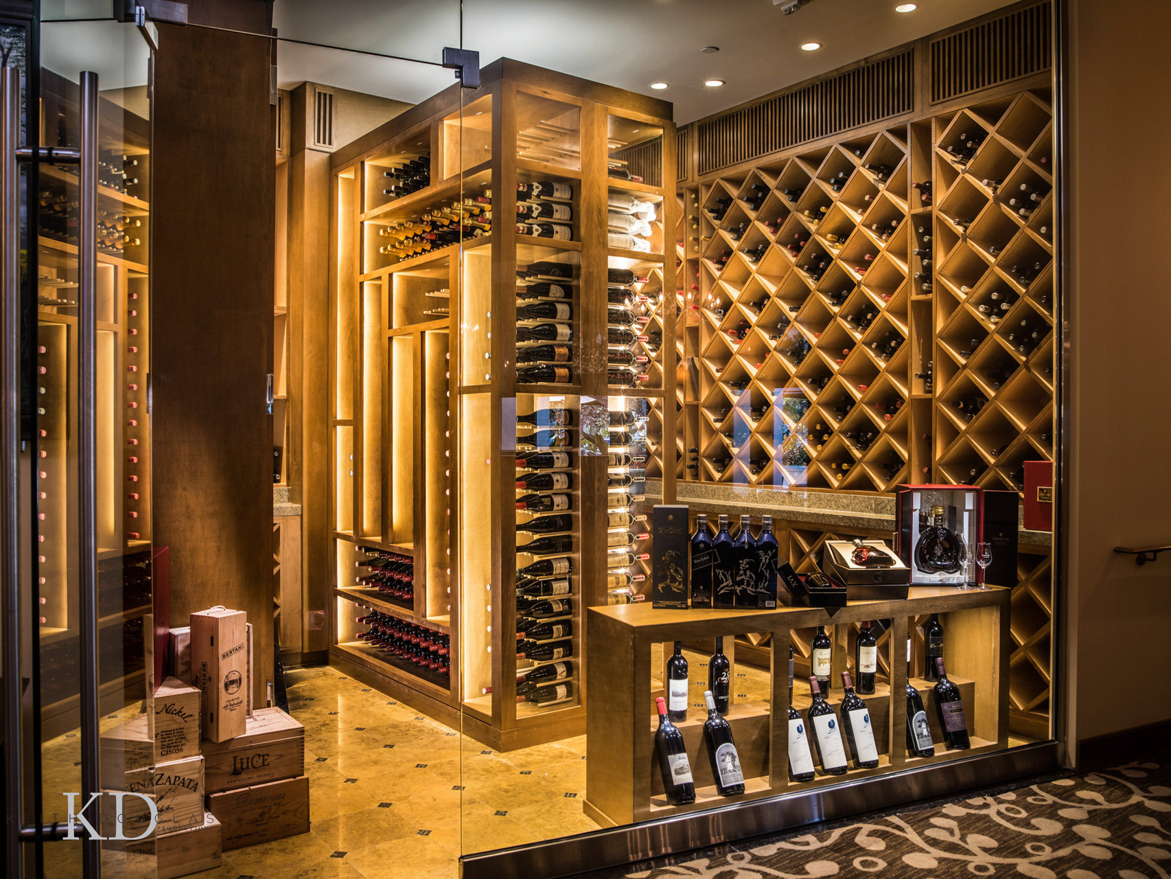 Hard Rock Concil wine room