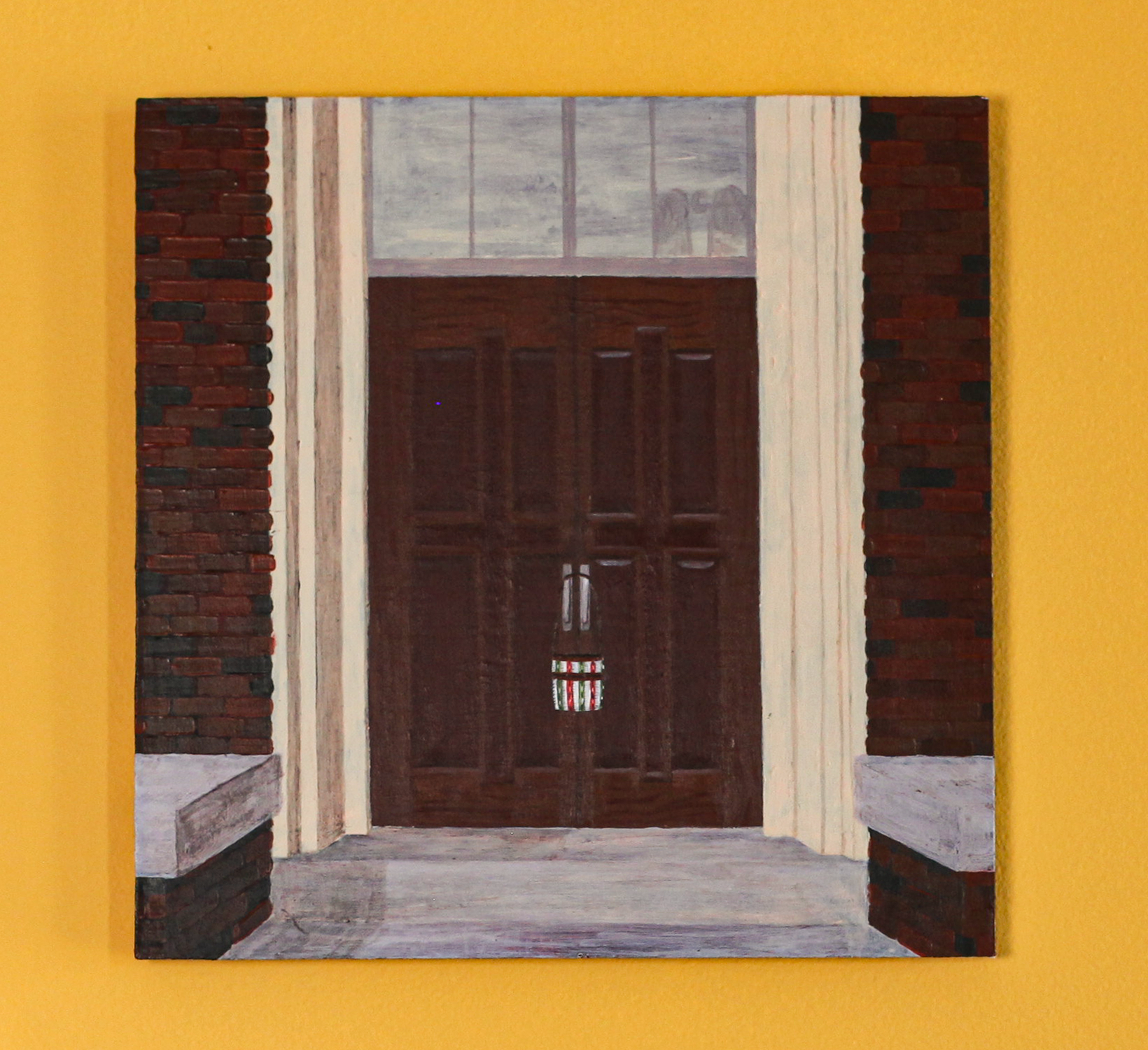 Little Things, 2020, Acrylic on Masonite, 8 1⁄4”x 8 1⁄2”