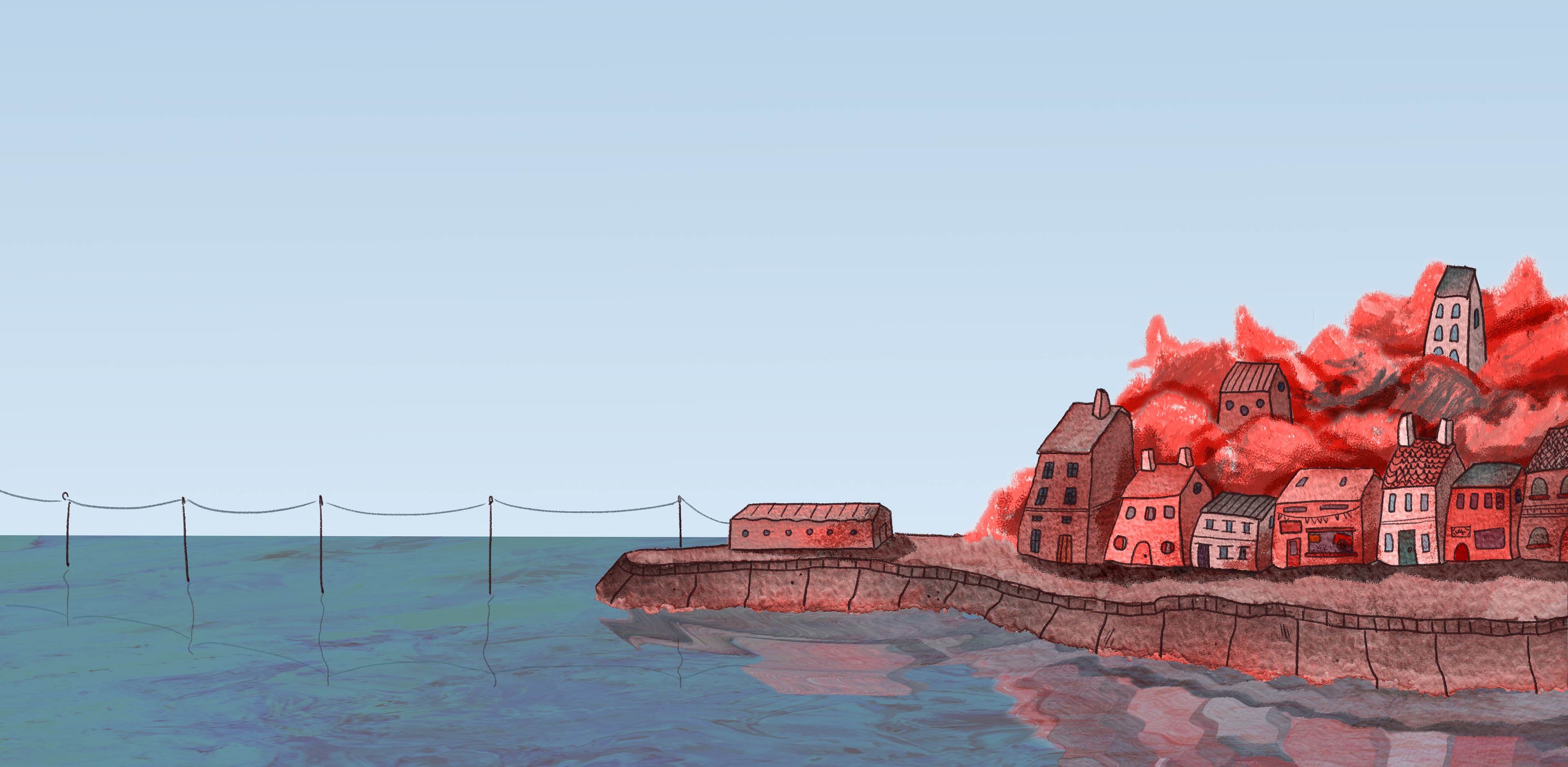 Harbour Town - Background development for short film "Ursa Minor"