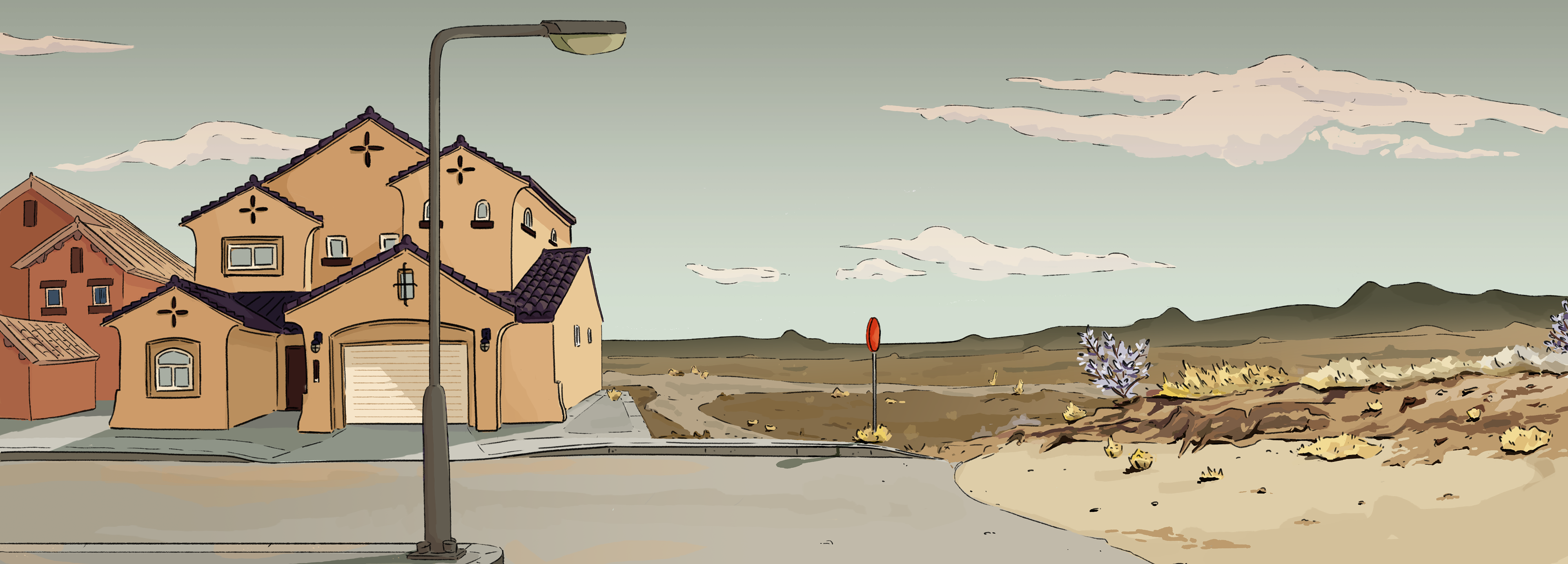 Background study based on "The Goldfinch" (2019) for Studio Plumeau