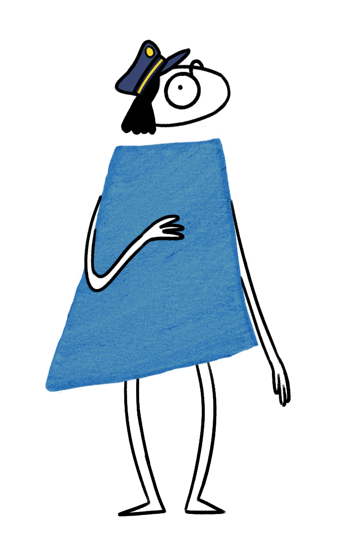 Character design "Sam" for animated children's shows "het Pontje" (in development)
