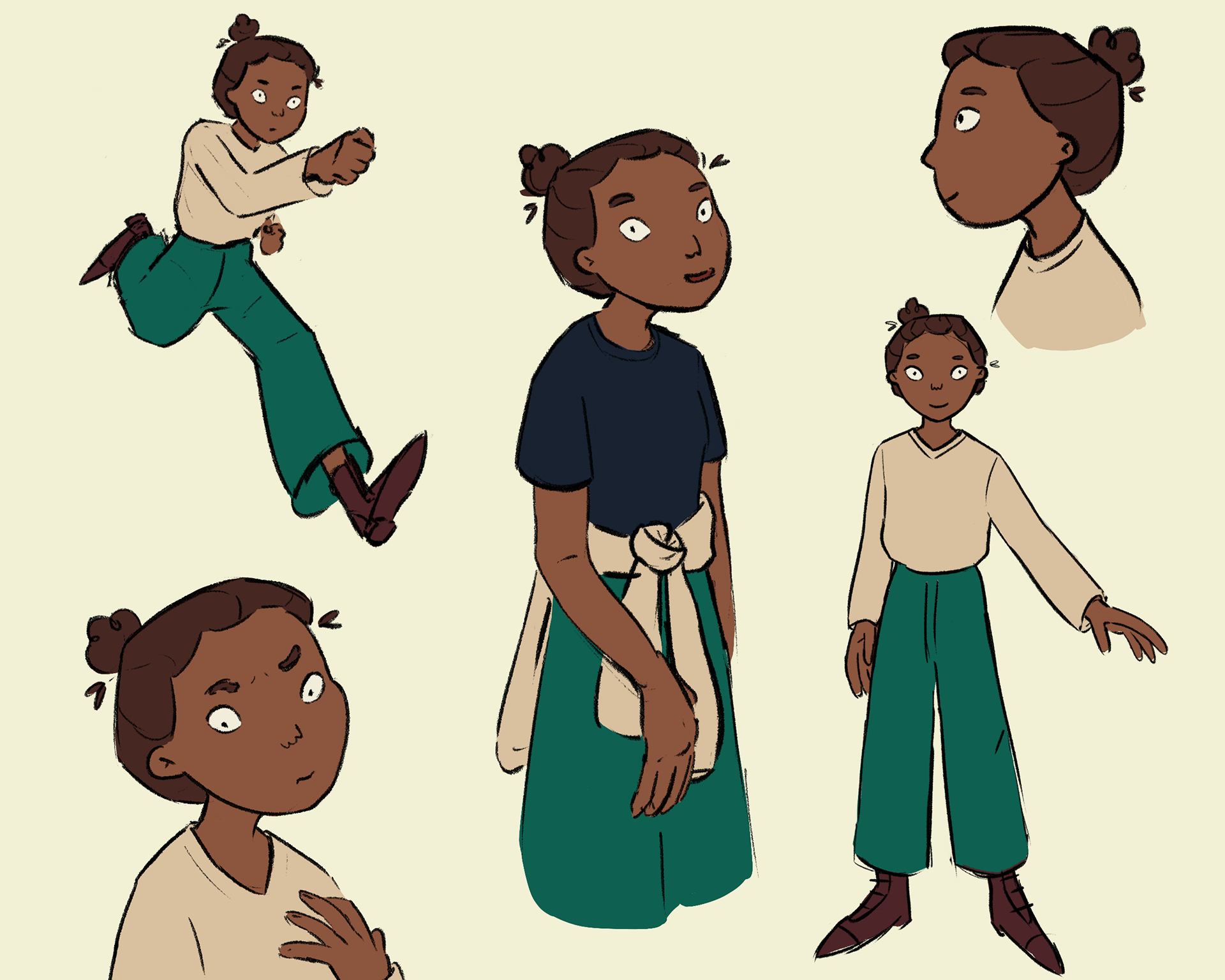 Character design "Meis" for short film "Ursa Minor"