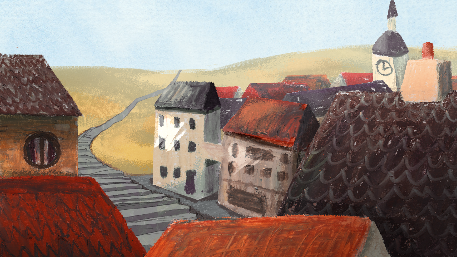 Harbour Town - Background for short film "Ursa Minor"