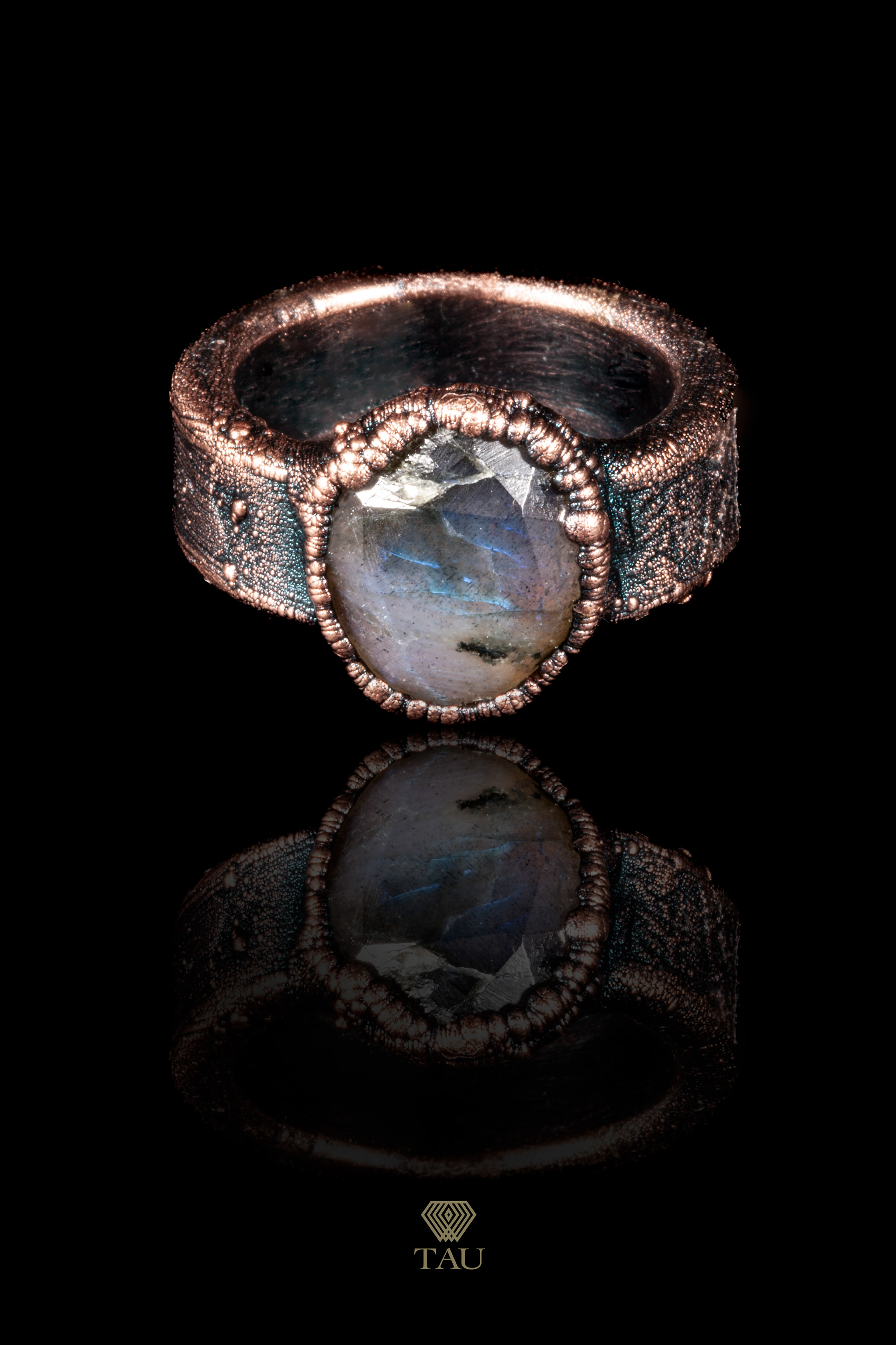 Anello labradorite US5 58€