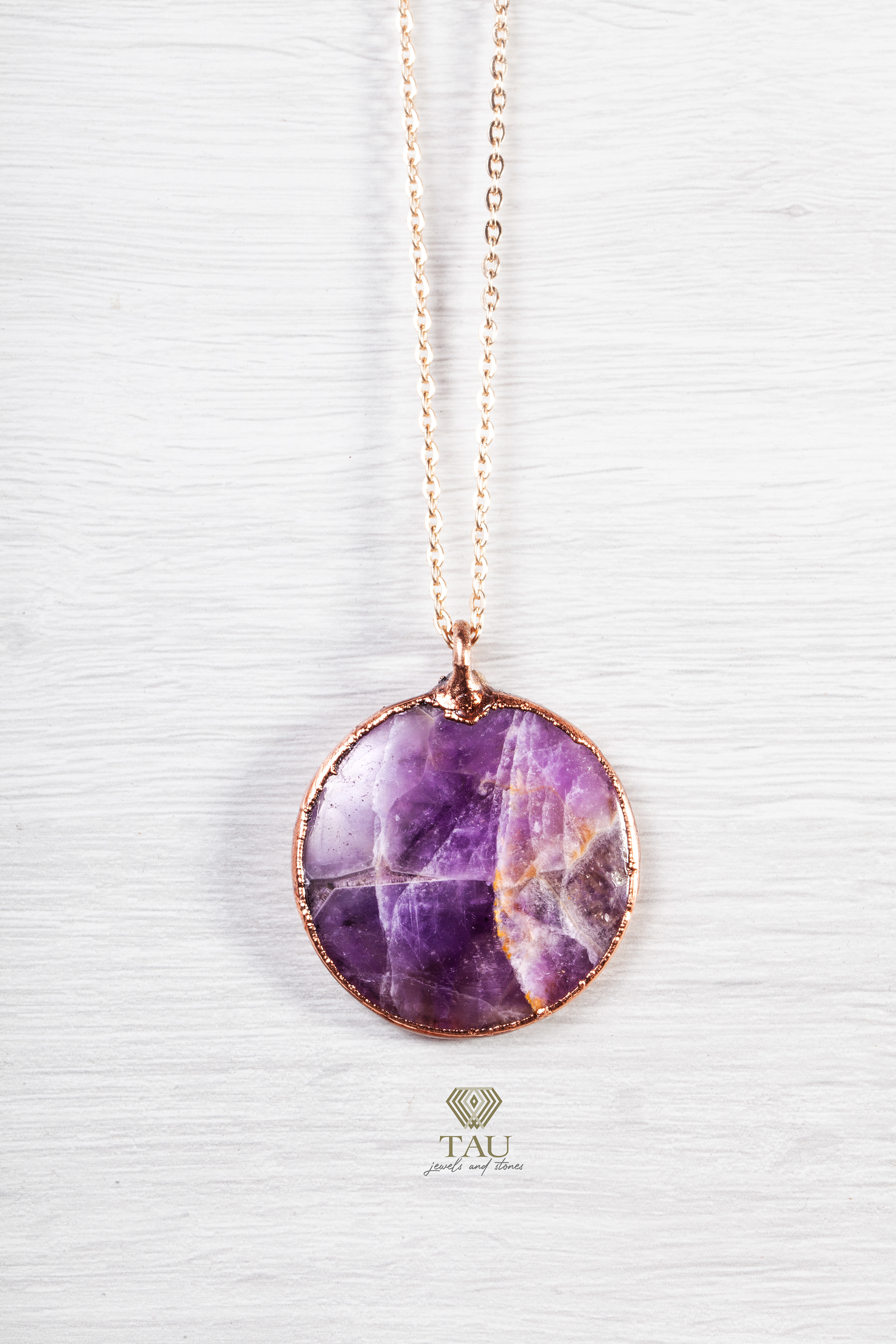 VENDUTO - Ametista Chevron 75€