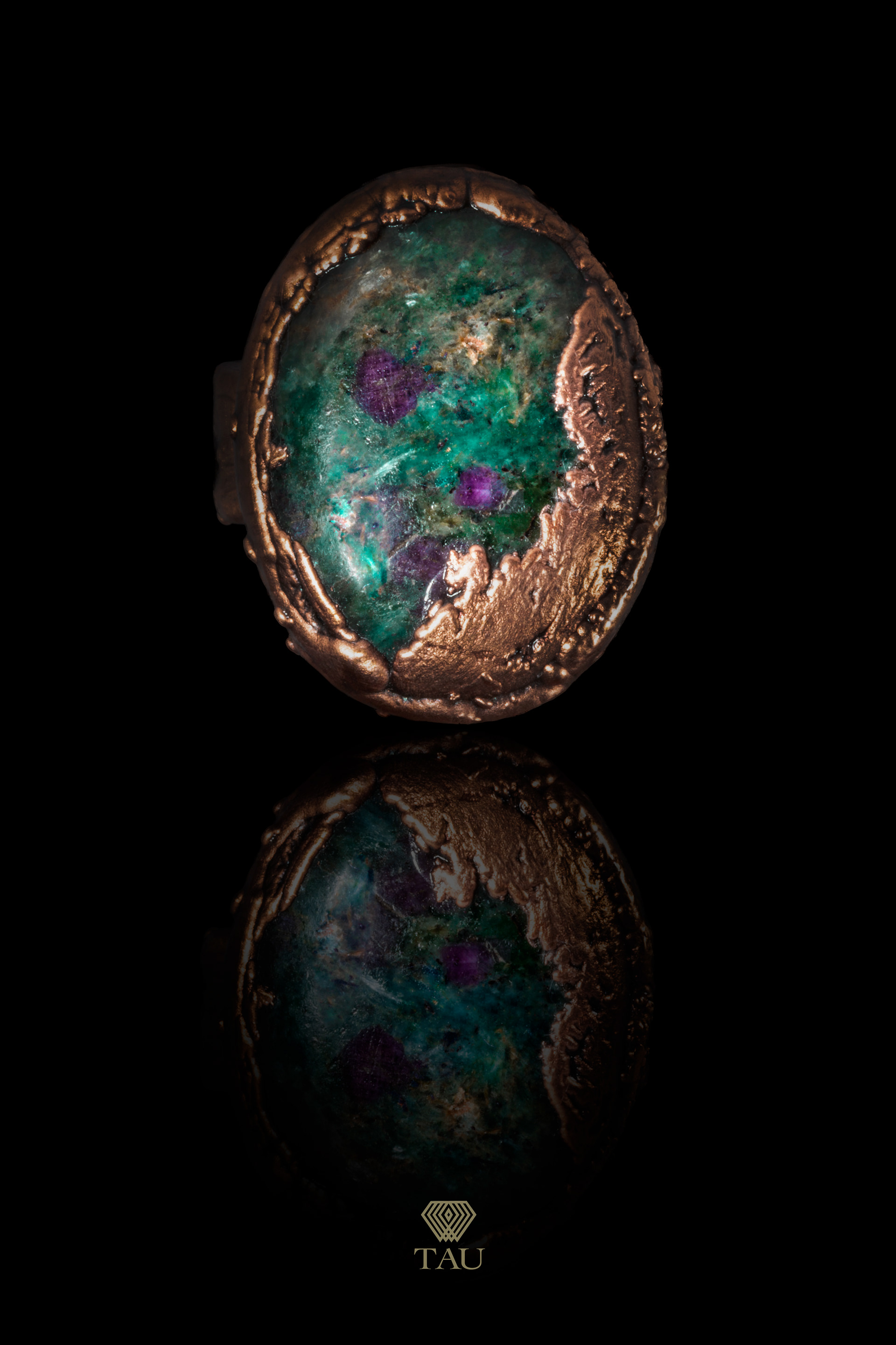 Anello Ruby Fuchsite US7 75€
