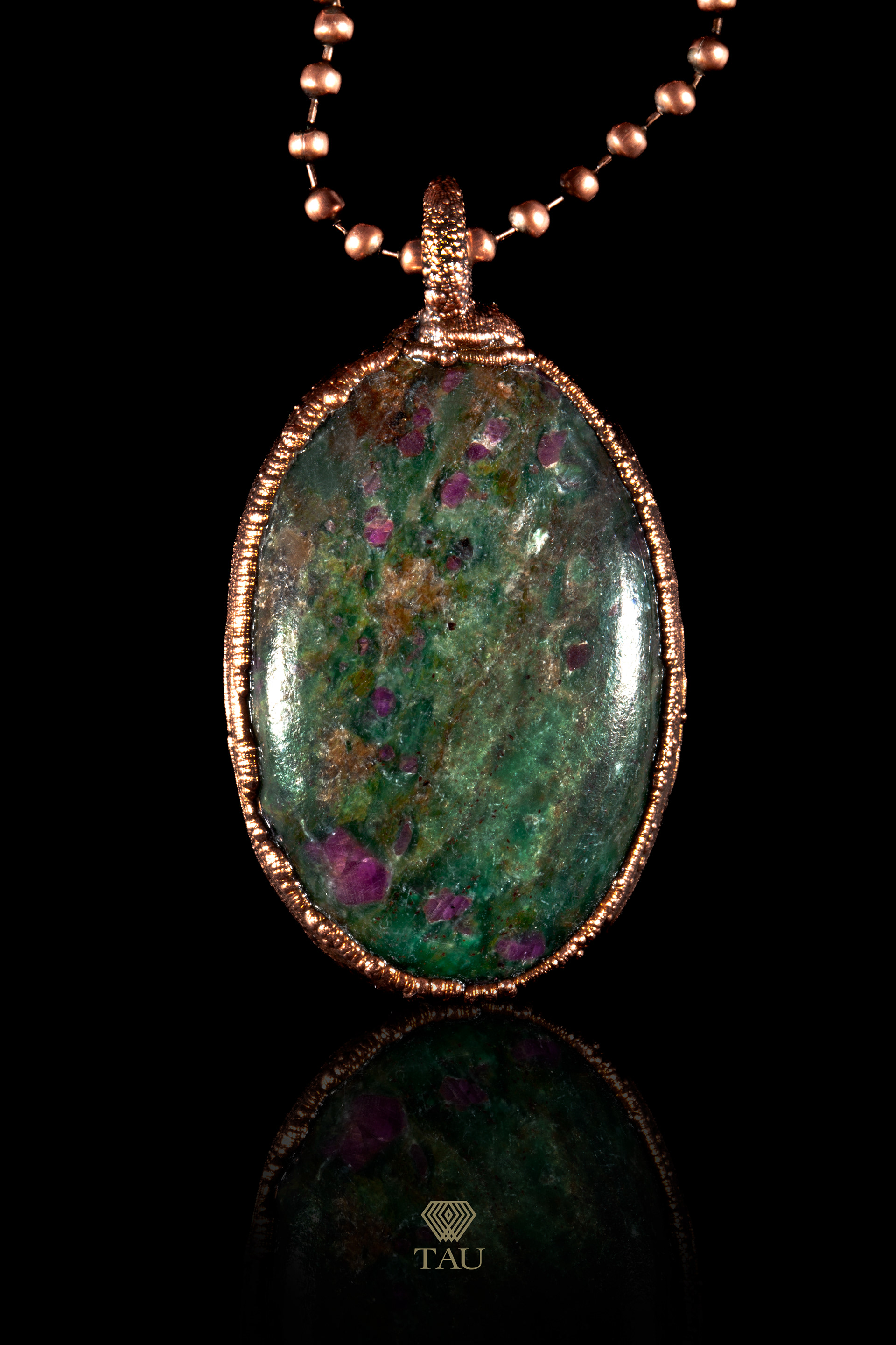 Pendente Ruby Fuchsite 75€