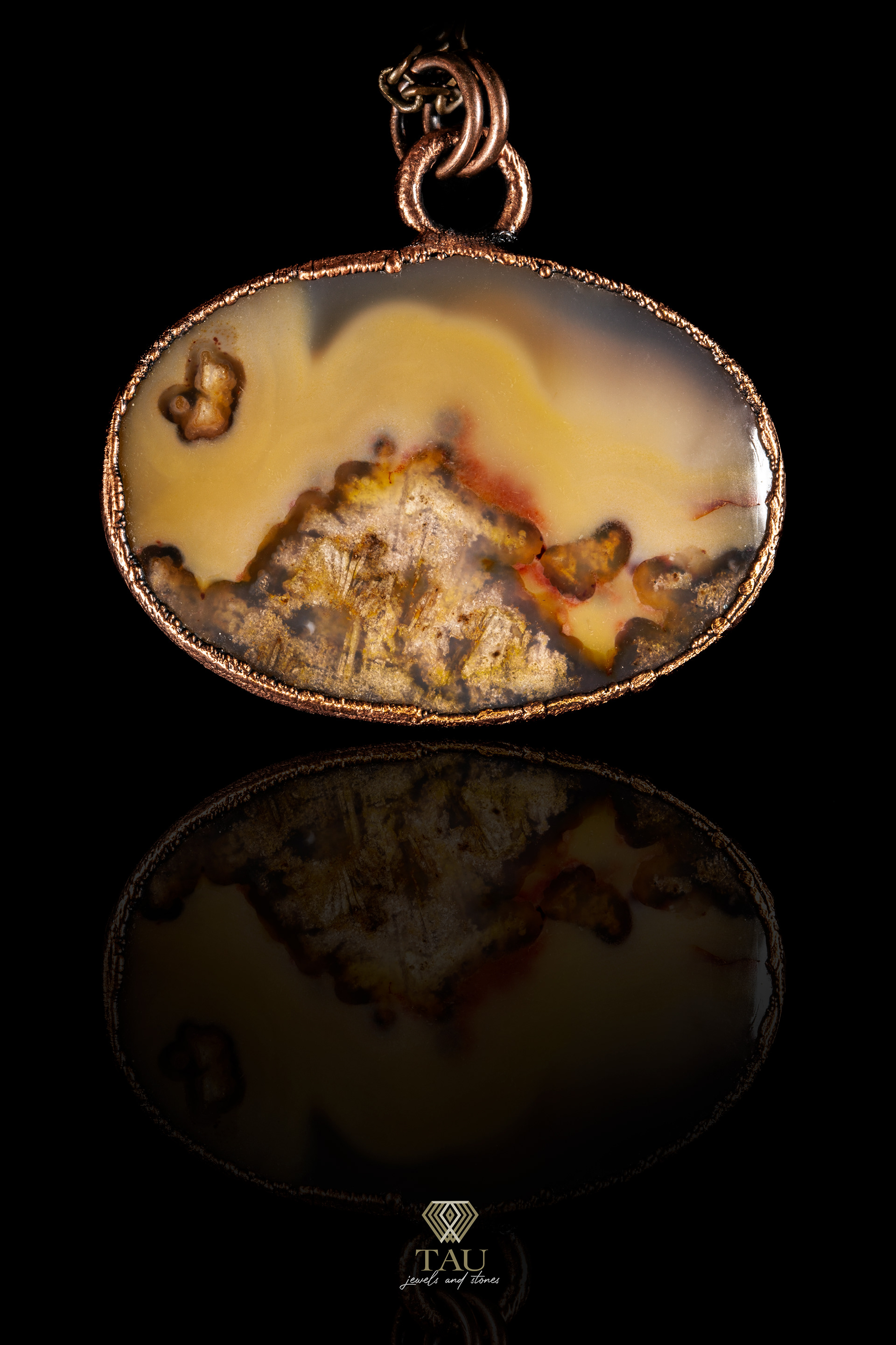 Pendente Agata Carnelian 75€
