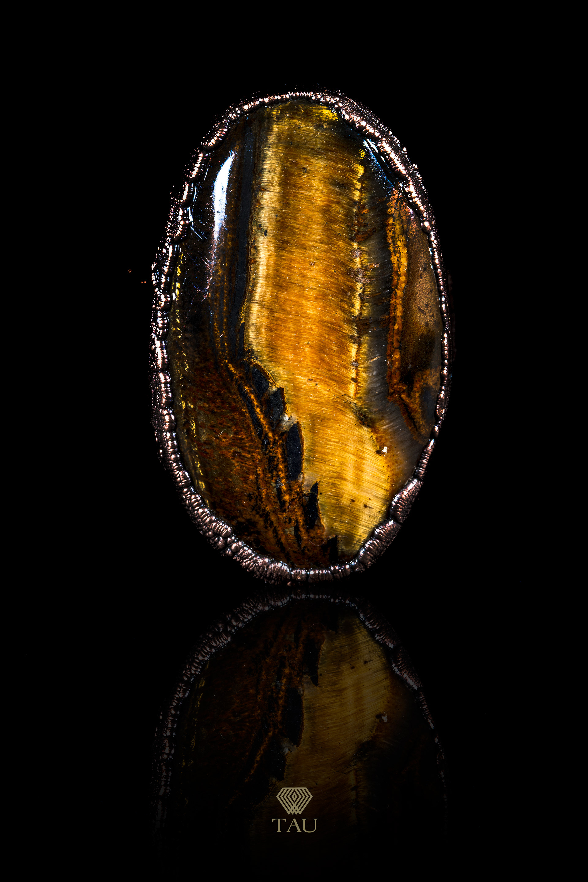 Anello Occhio di tigre US8 658€