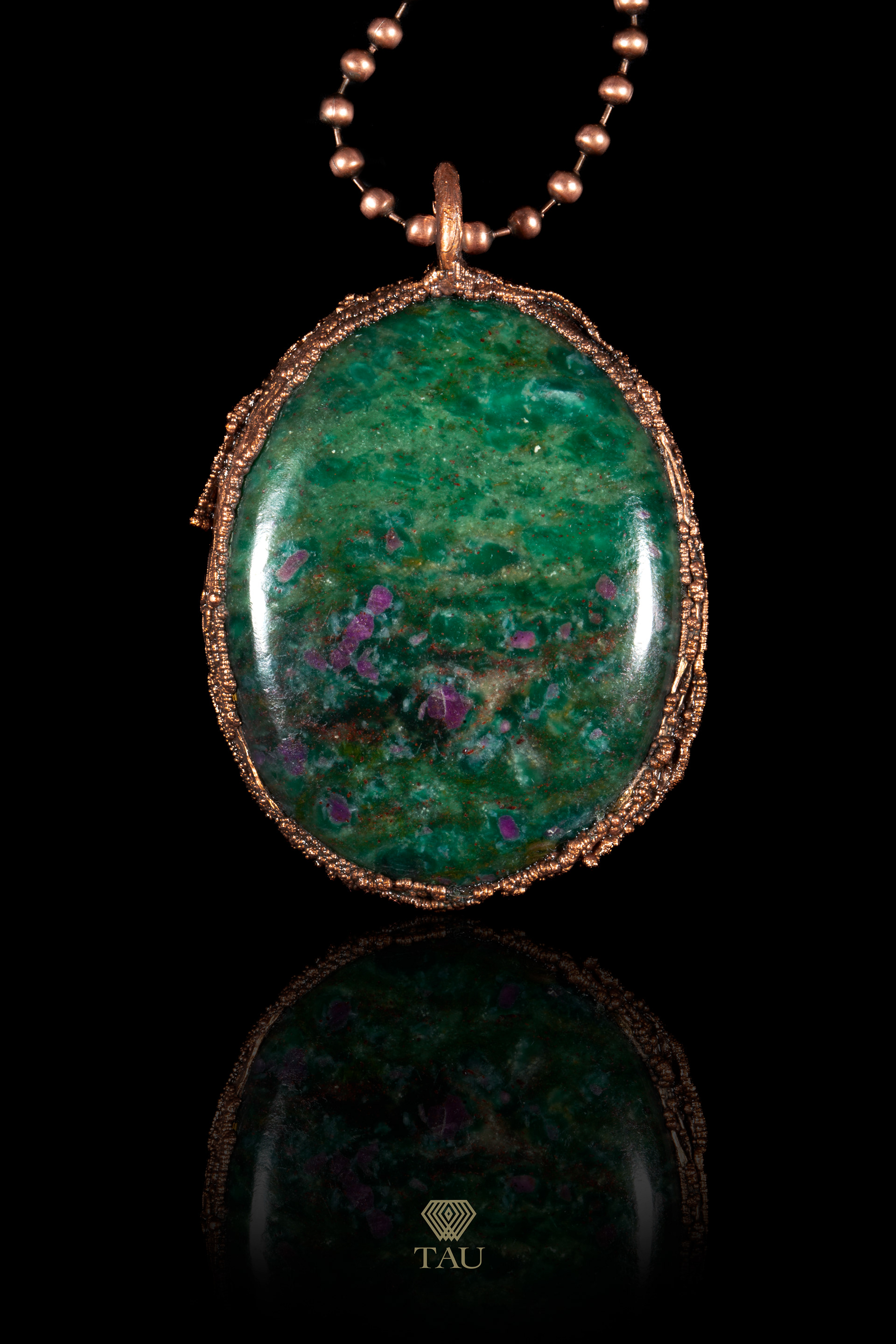 Pendente Ruby Fuchsite 75€