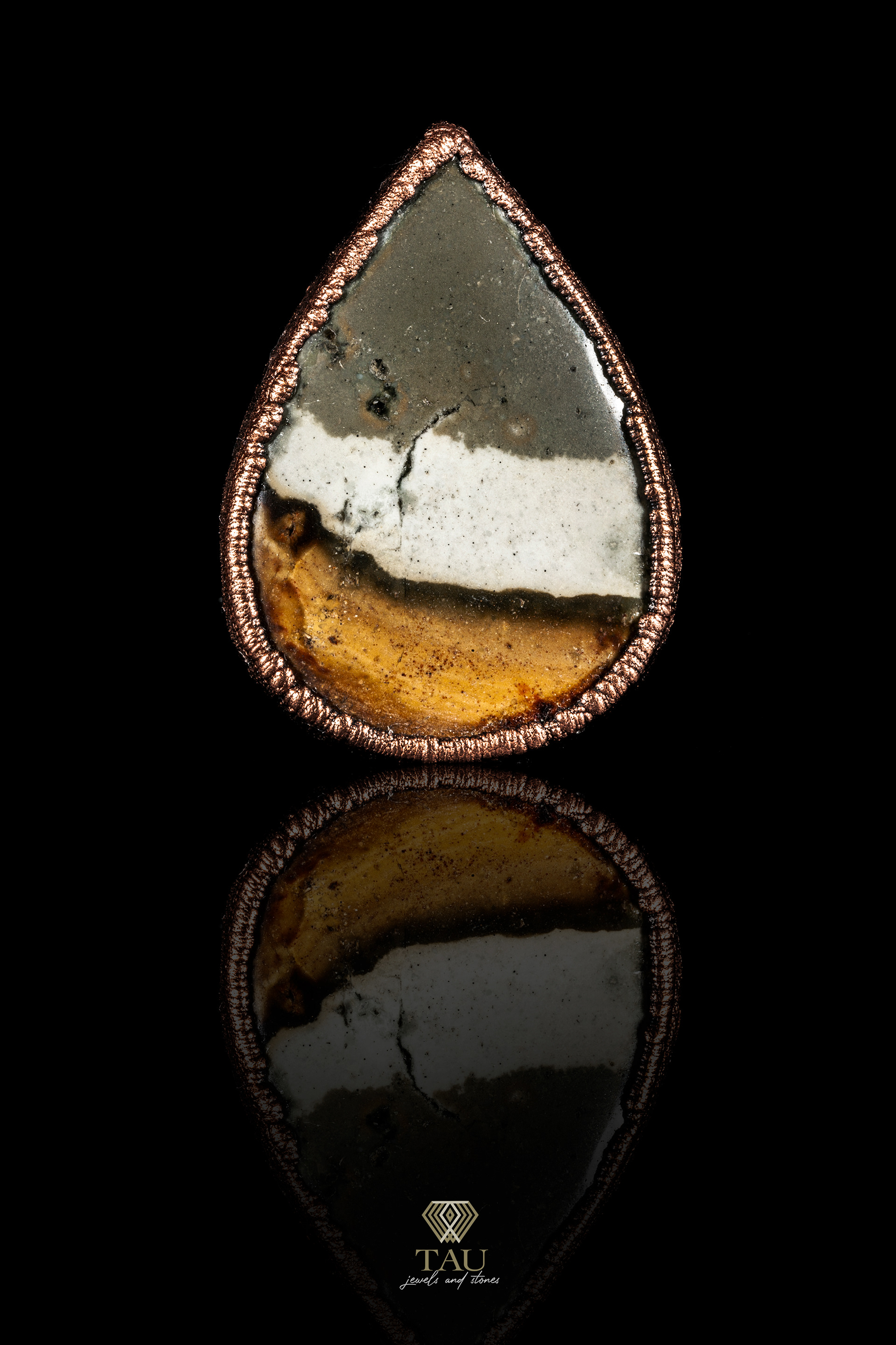 Anello Polycrome Jasper US7 65€