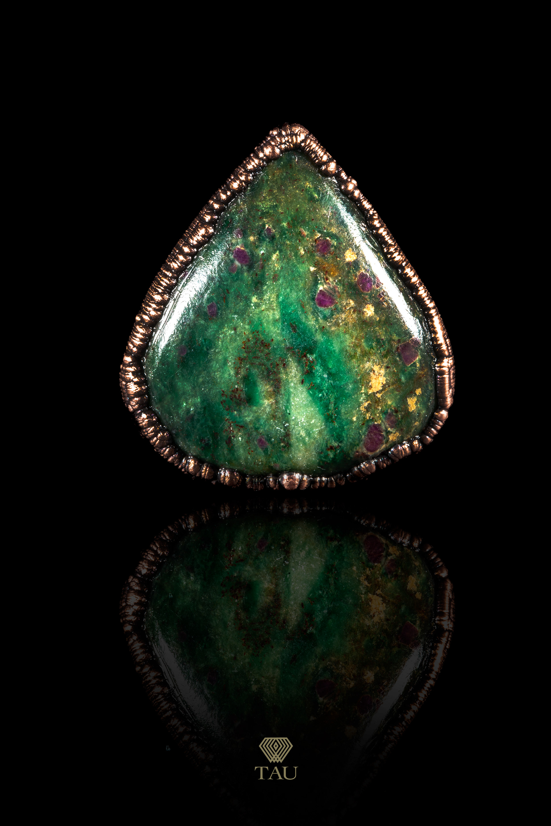 Anello Ruby Fuchsite US8 70€