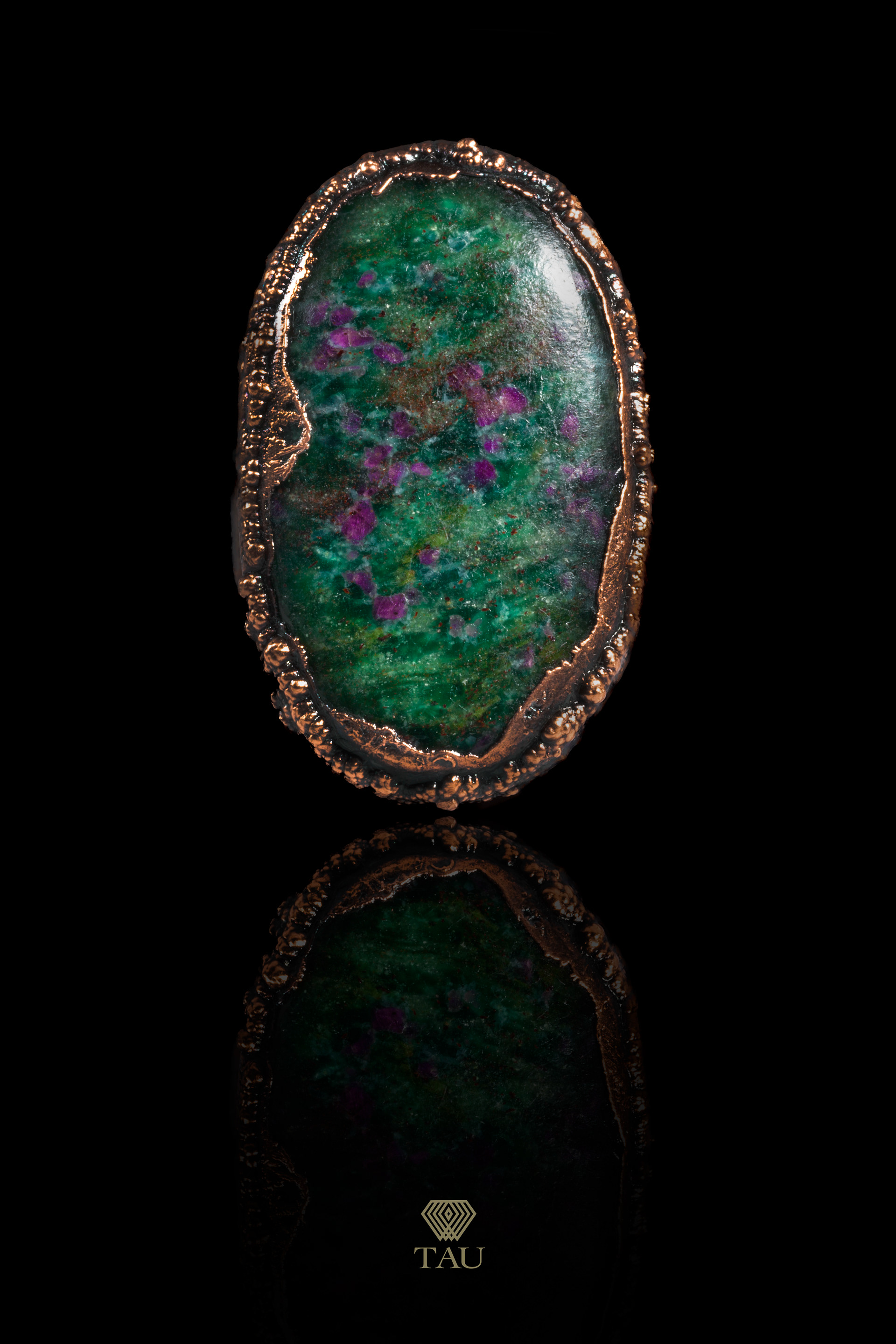 Anello Ruby Fuchsite US7 80€