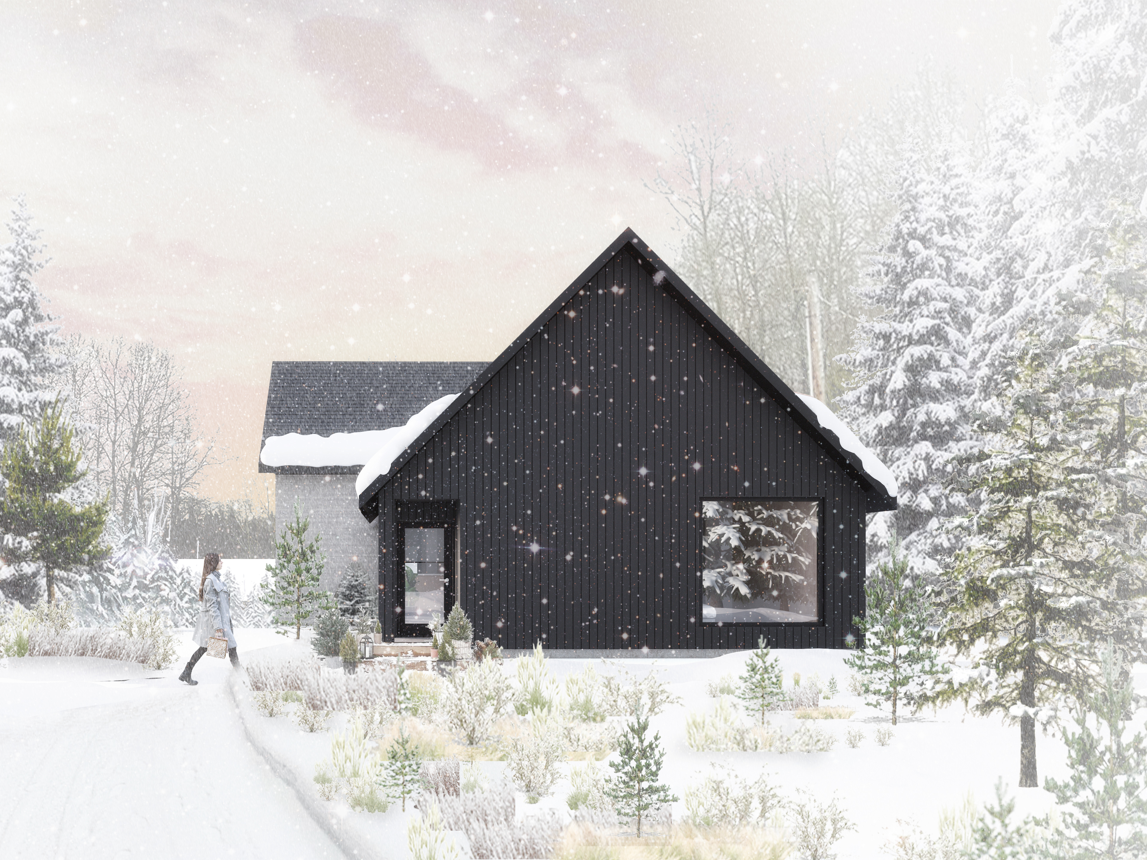 Residence MD_Touchette Architecte_Rendu int 1