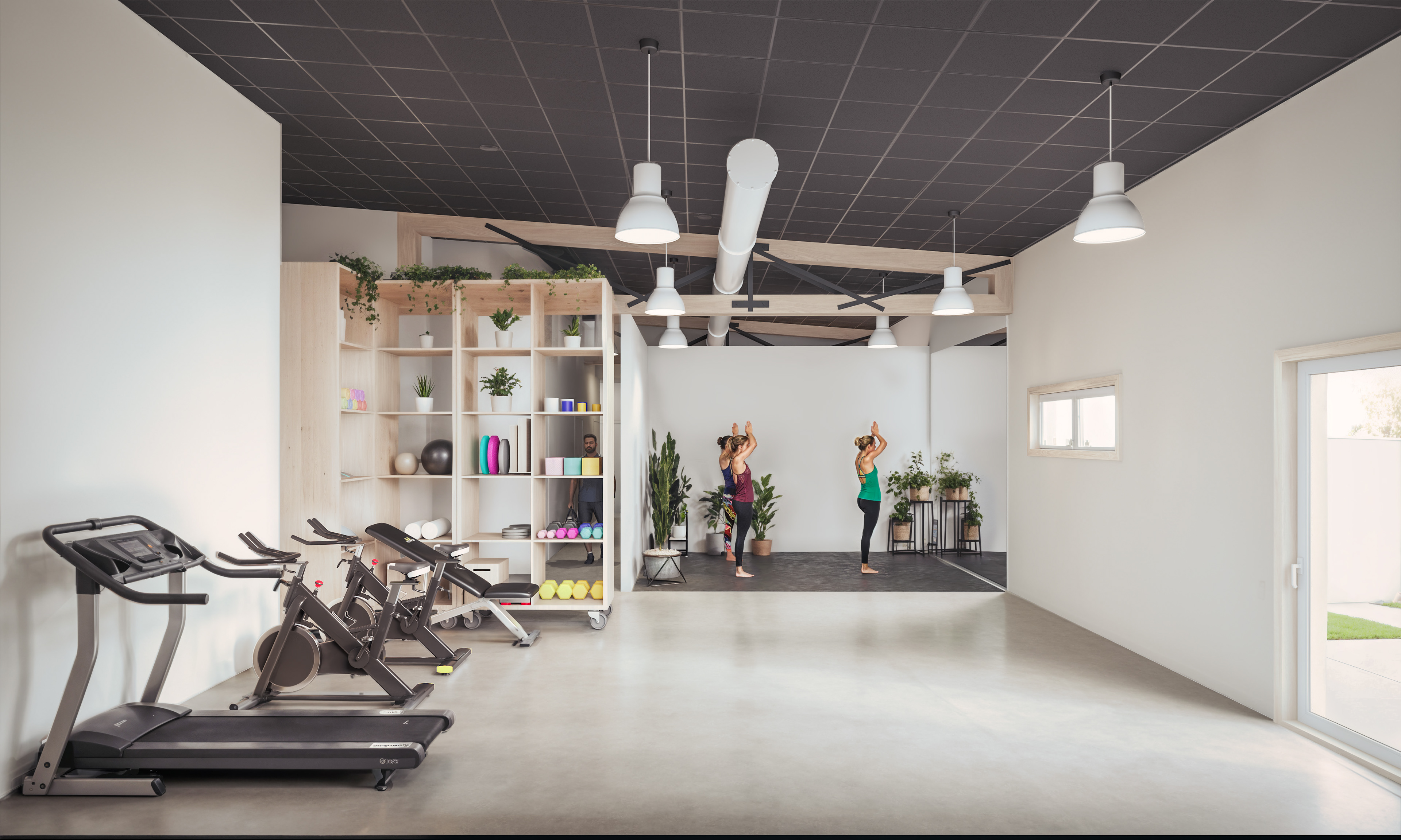 Touchette architecte_Physiotherapie Myosynergie_Rendu