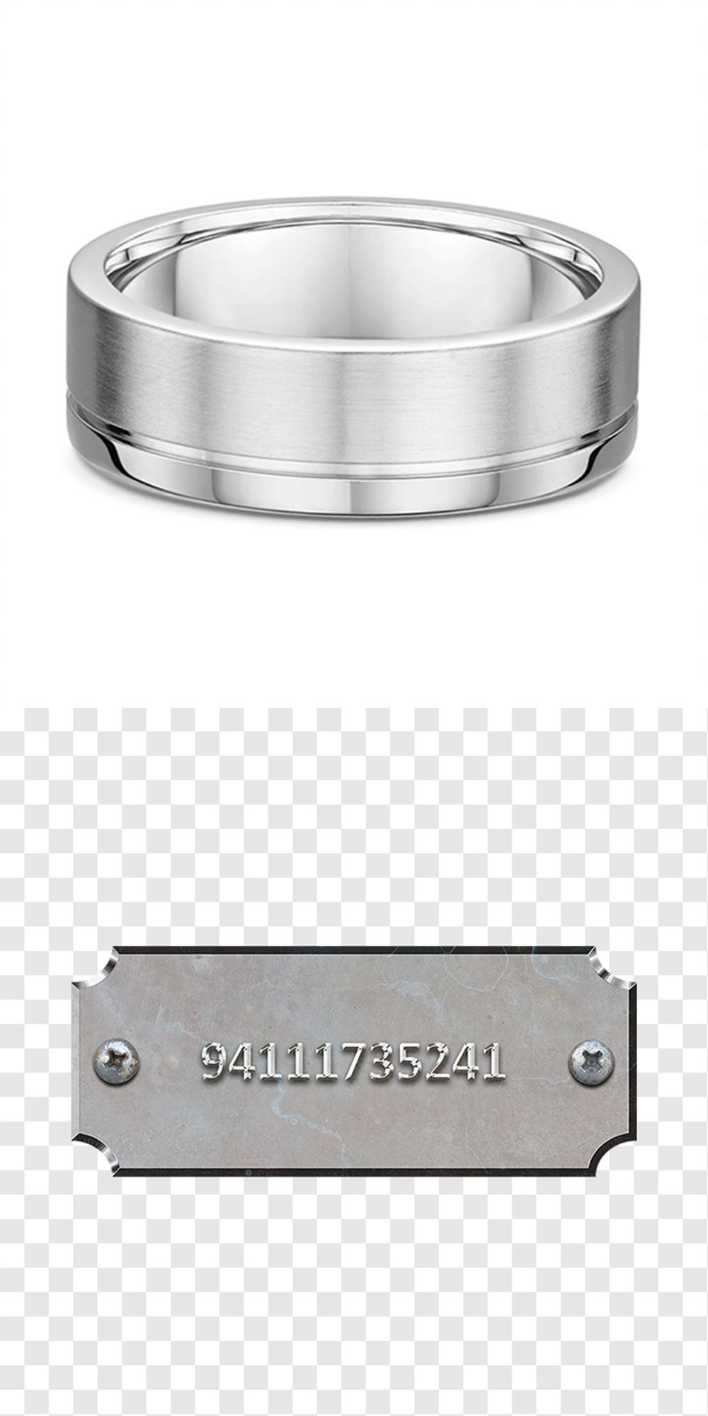 Stock ring image | Nameplate made using Photoshop tools 