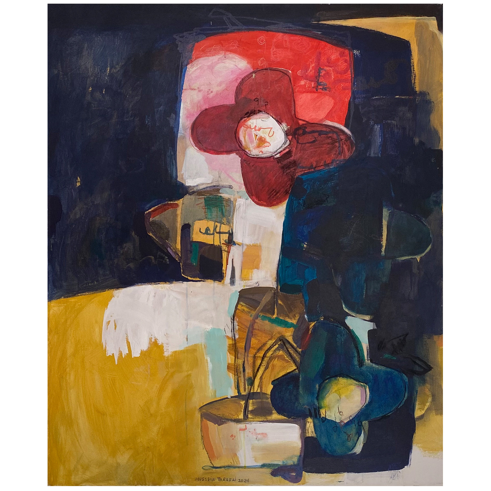 Untitled- acrylic on canvas 120x100 cm- 2024