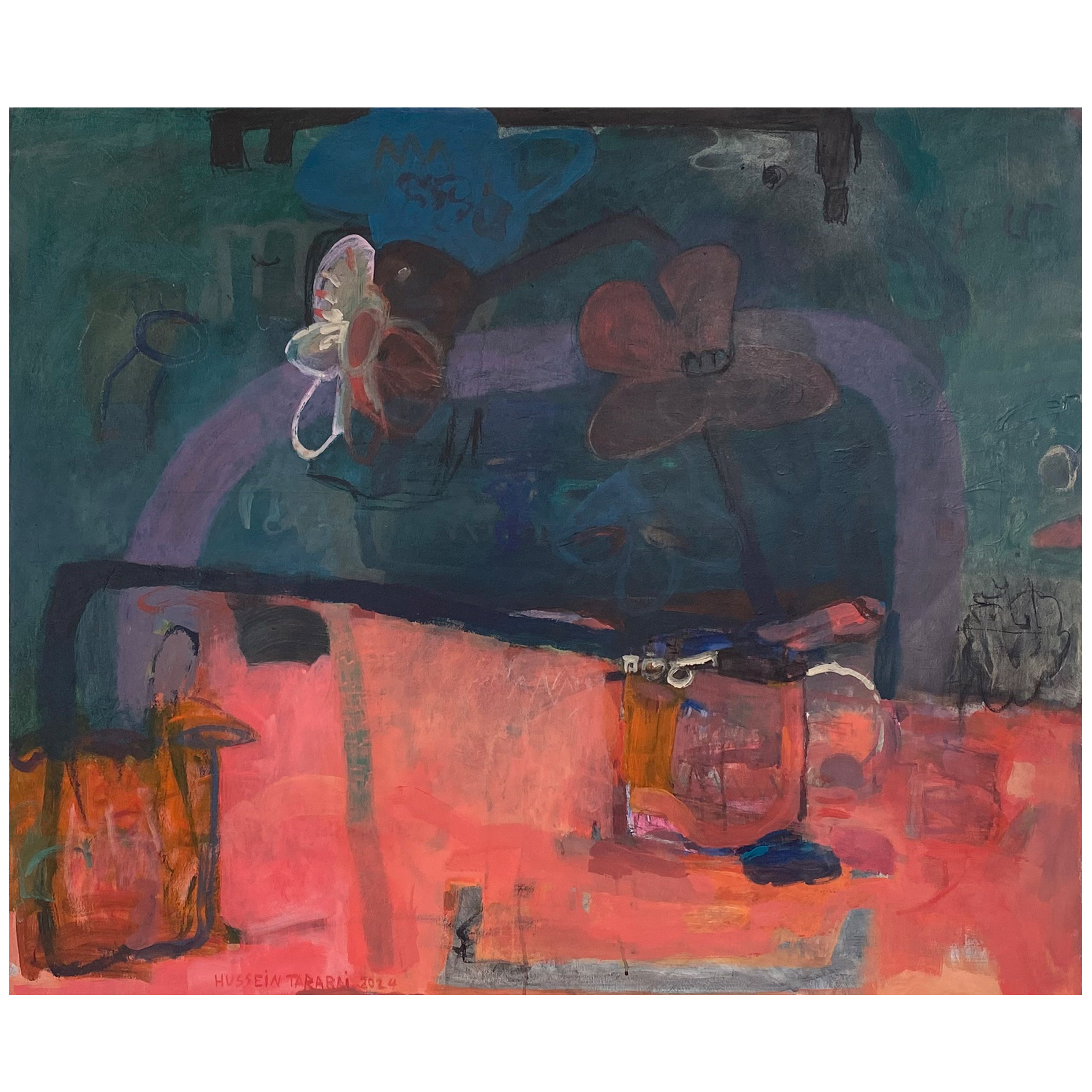 Untitled- acrylic on canvas 100x120 cm- 2024