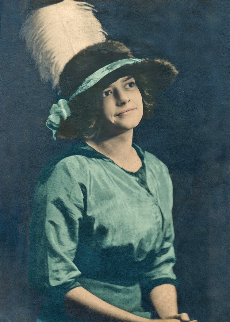 Hand colored