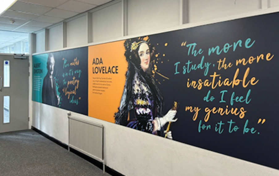 Maths Quotes Inky Style - BWAS4