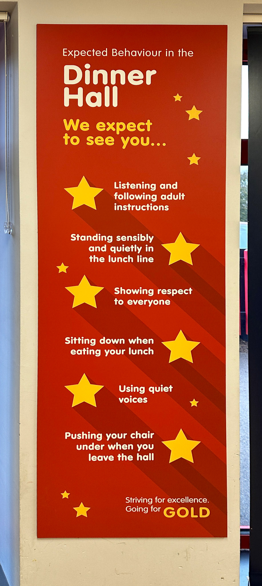 Behaviour Board - DInner Hall - OMPS01