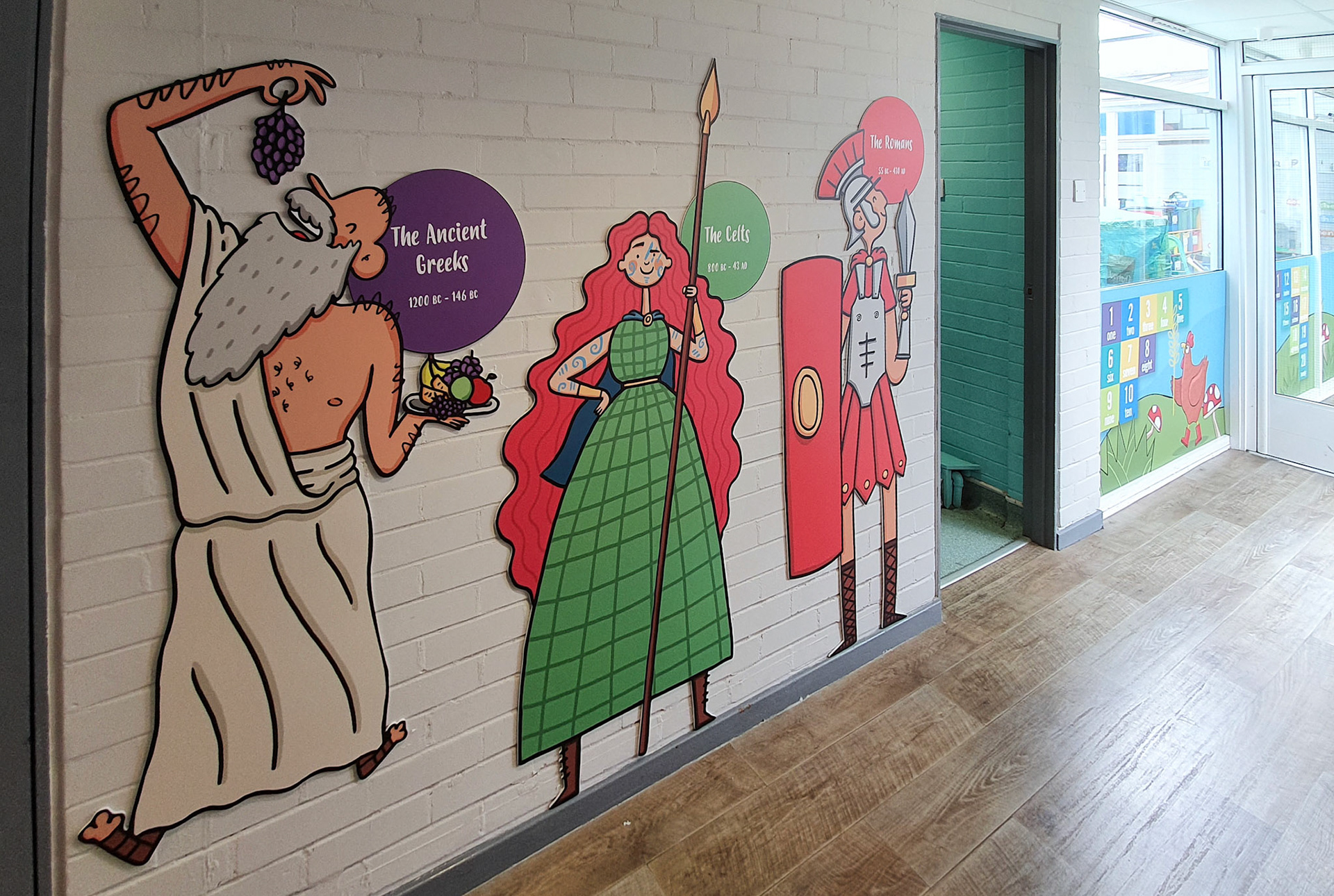 Happy History Flat Cut Graphics - CHIV03