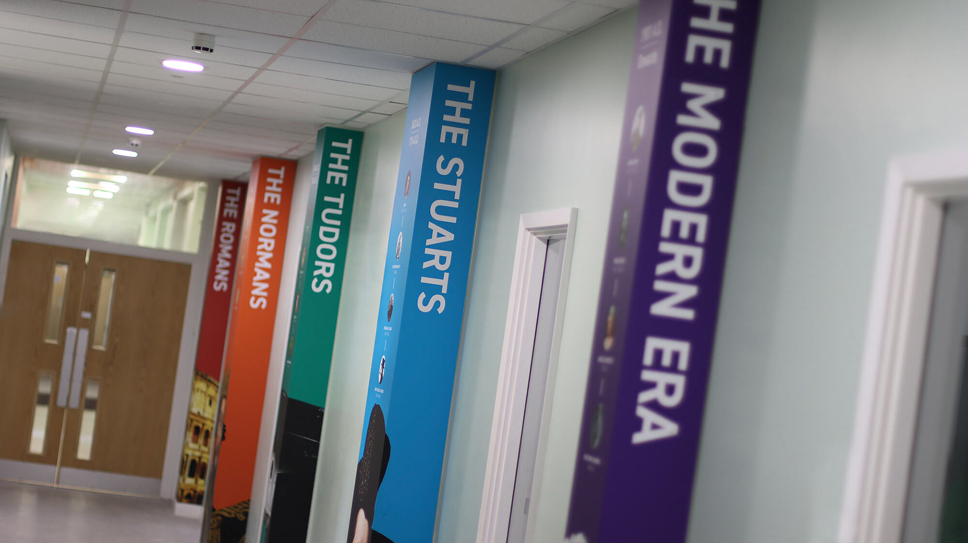 History Eras - Rainbow Column Wraps - NS02