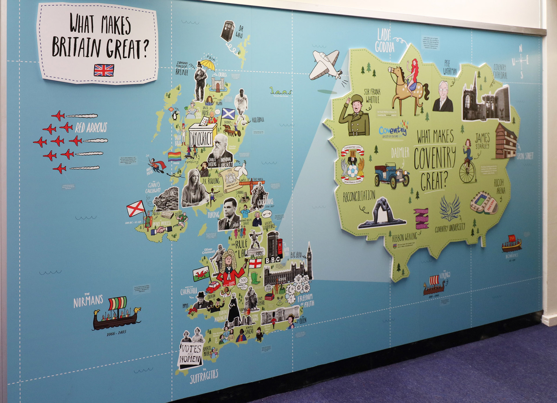 What Makes Britain Great? Wall Art