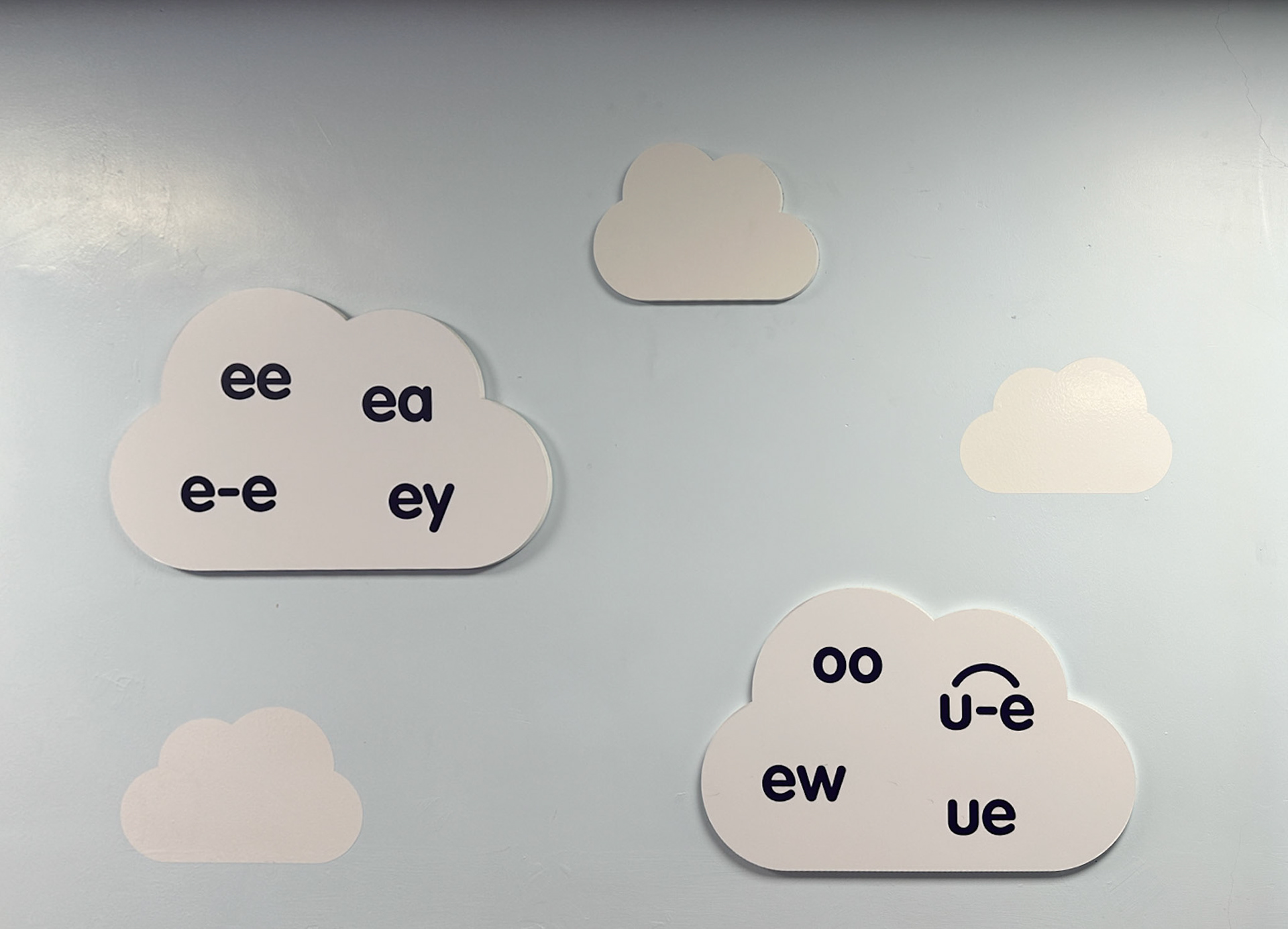 Phonics Clouds (Flat cut Graphics) 3