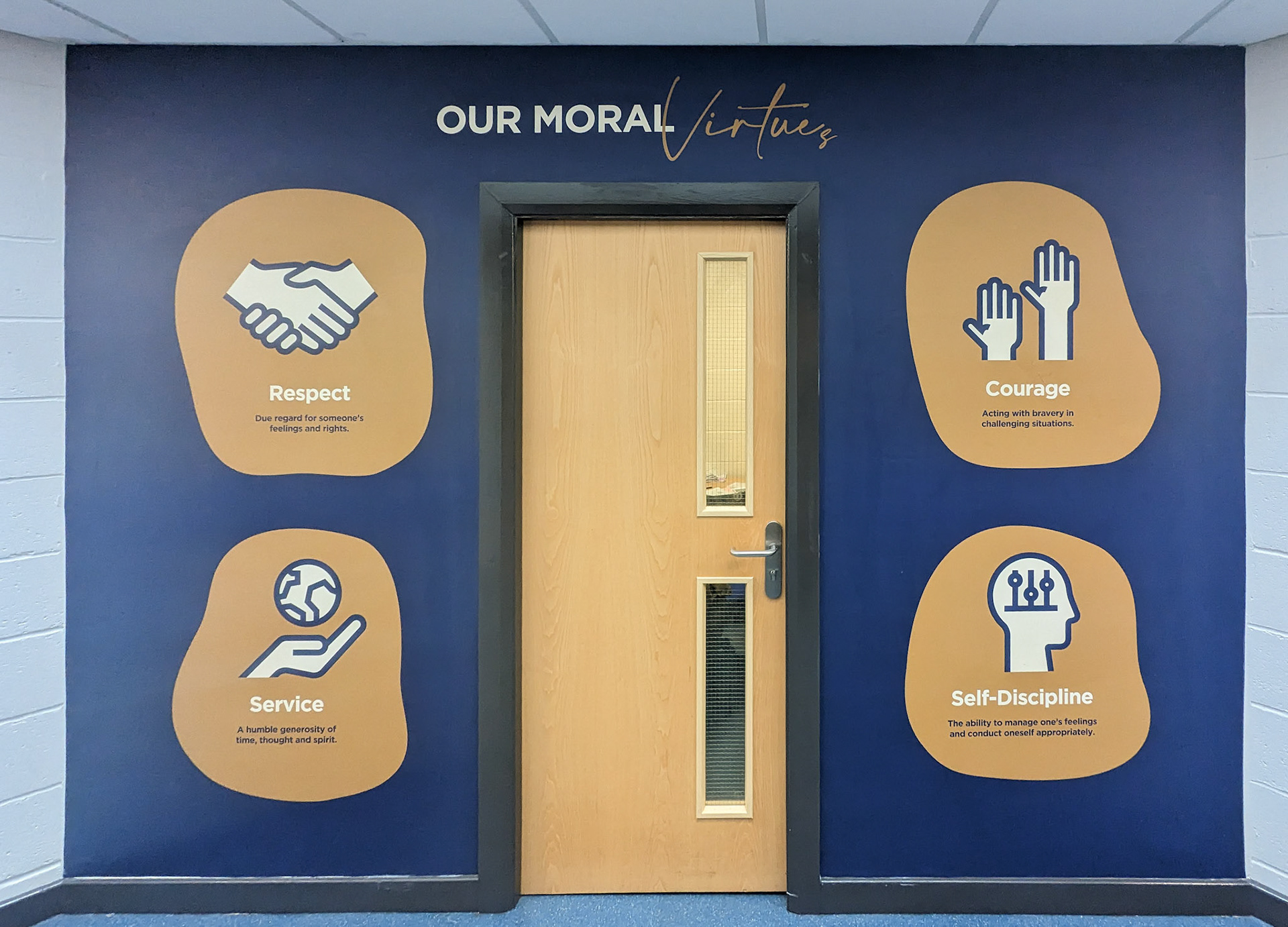 Moral Virtues Wall Art - RSS1