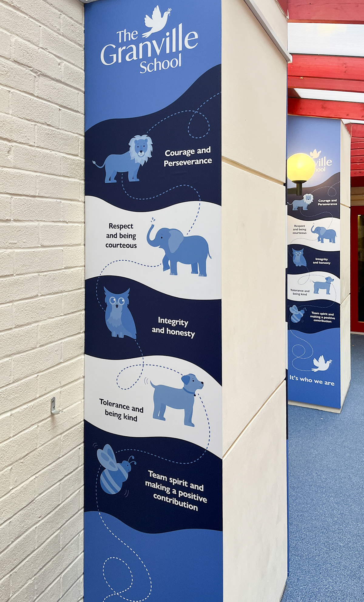 Granville School Values - Pillar Graphics 1
