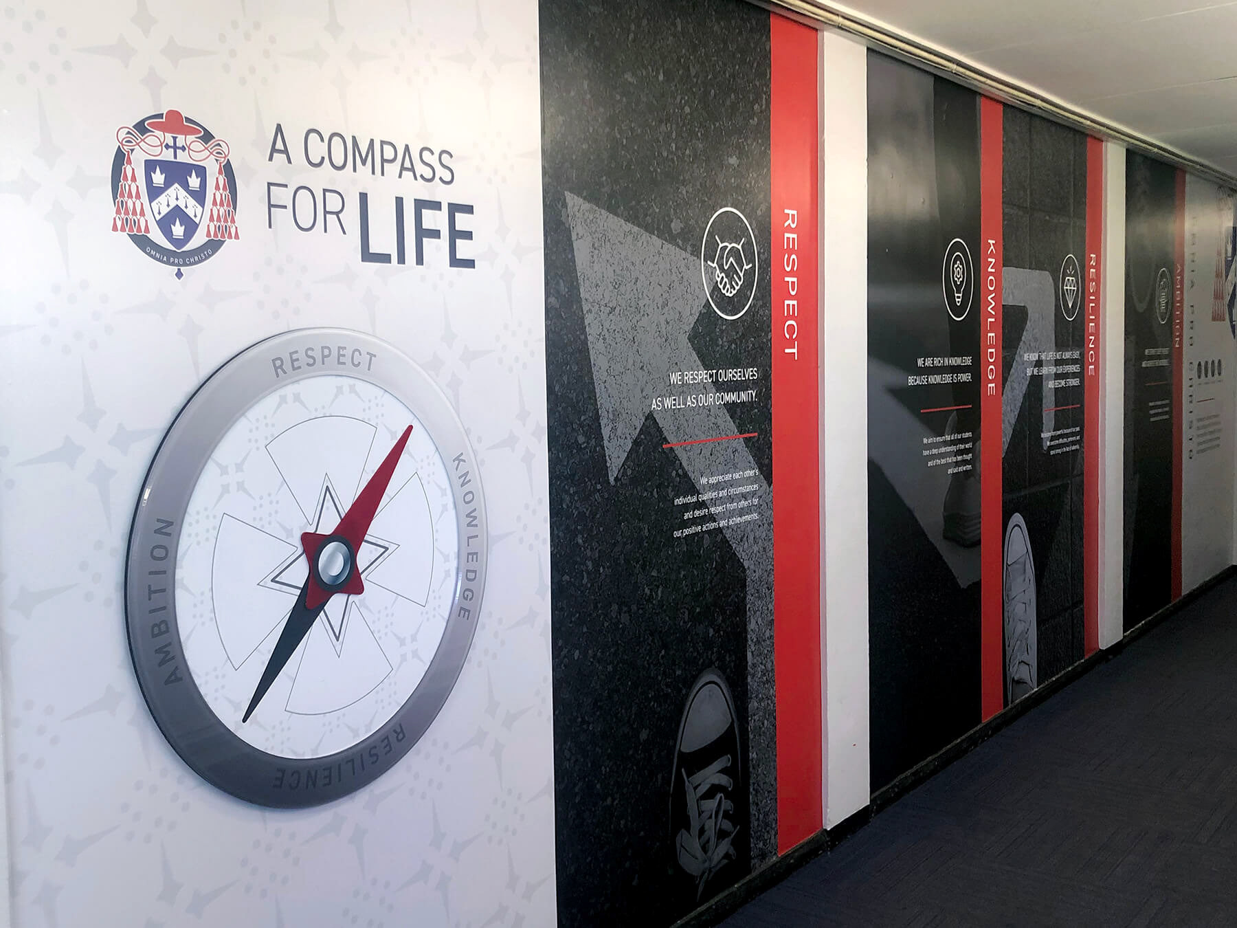 Compass for Life Values Display - CW4