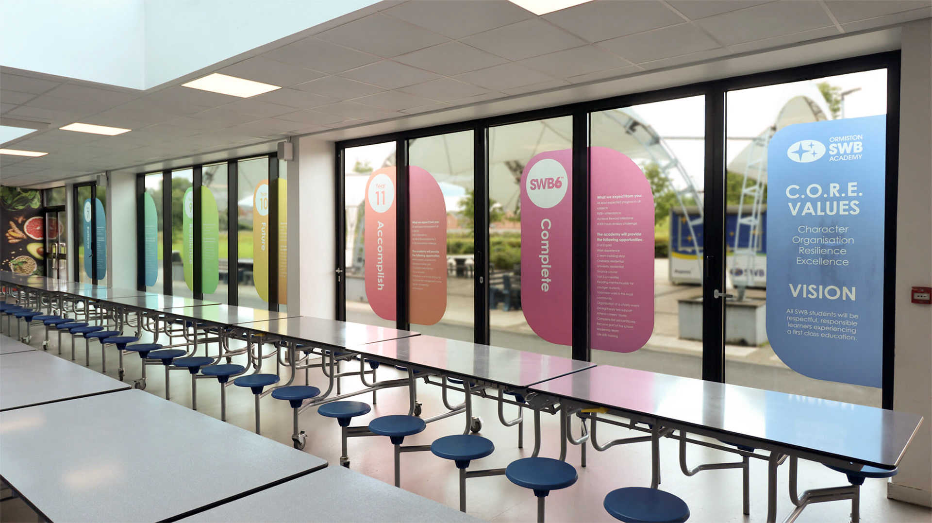 Shaped Values Window Graphics - SWB1